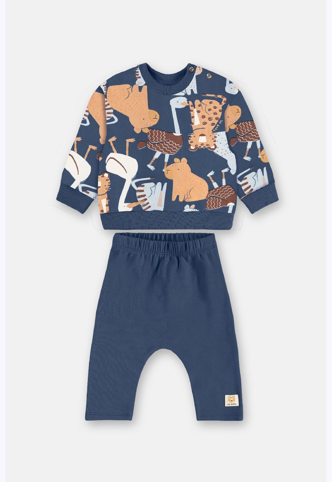 Infantil - Conjunto Super Cotton Up Baby Azul