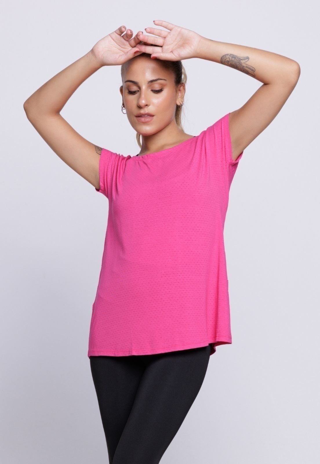 Blusa Feminina Vekyo Fitness Marcella Pink