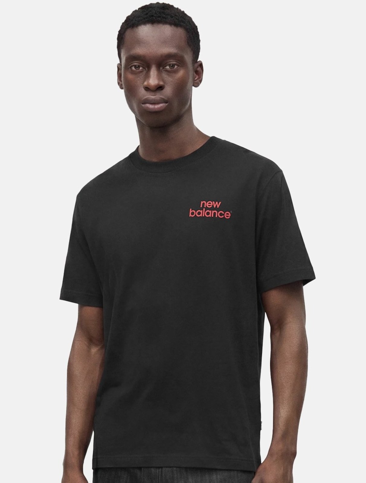 Camiseta New Balance Masculina Relaxed Fit Intelligent Preta