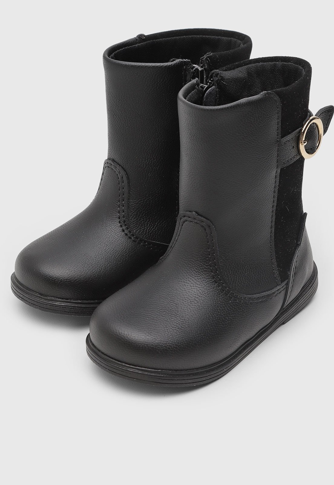 Infantil - Bota Klin Cano Médio Preta