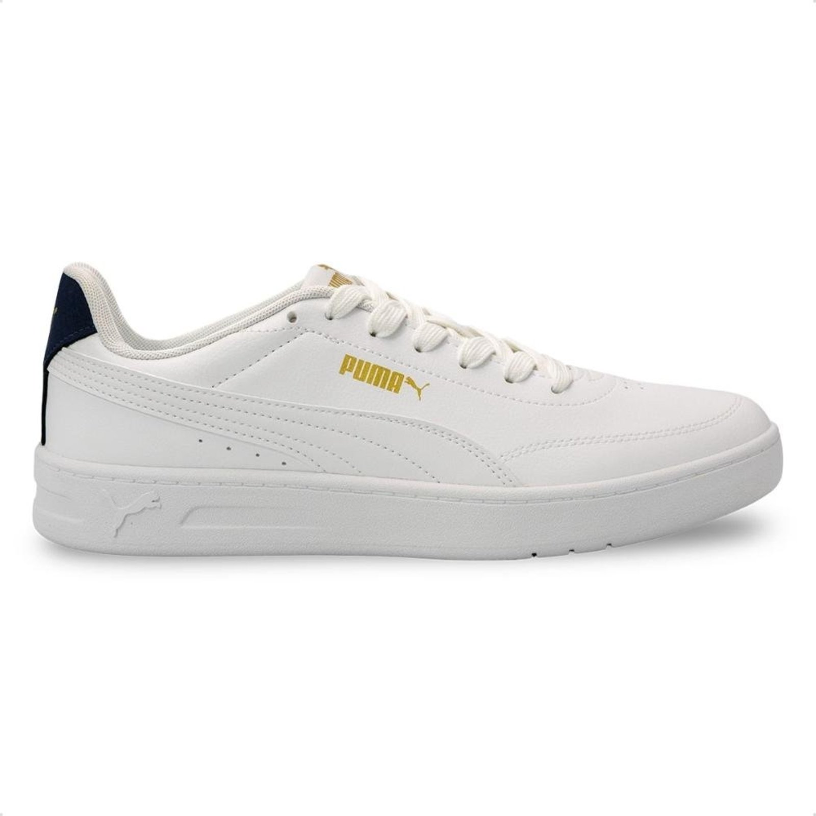 Tênis Puma Unissex Court Classic Clean BDP Branco