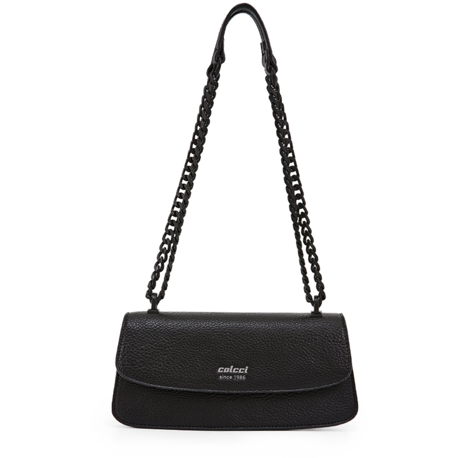 Vista 2 Bolsa Shoulder Colcci Since Ou25 Feminino preto preto