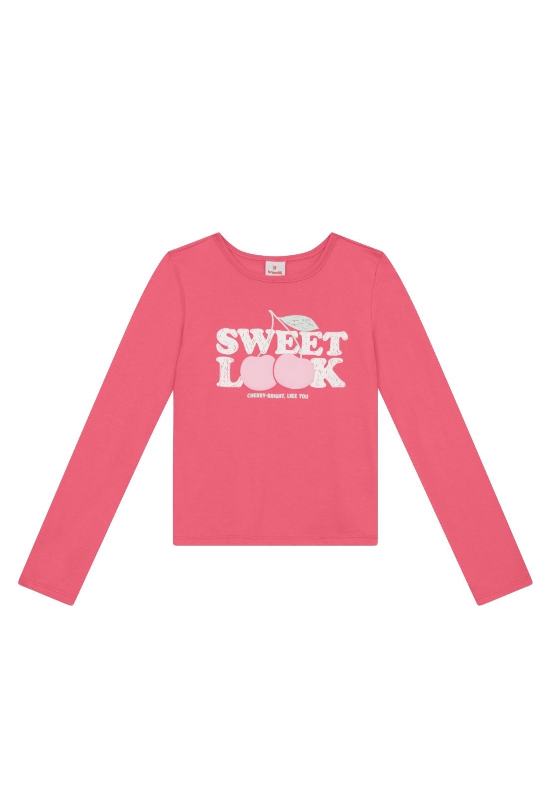 Infantil - Blusa menina em malha Brandili