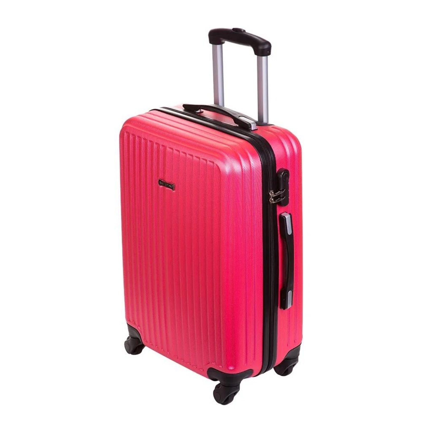 Vista 3 Infantil - Mala De Viagem Sestini 360 Atlanta 2 Média Rosa incolor rosa Sestini incolor rosa