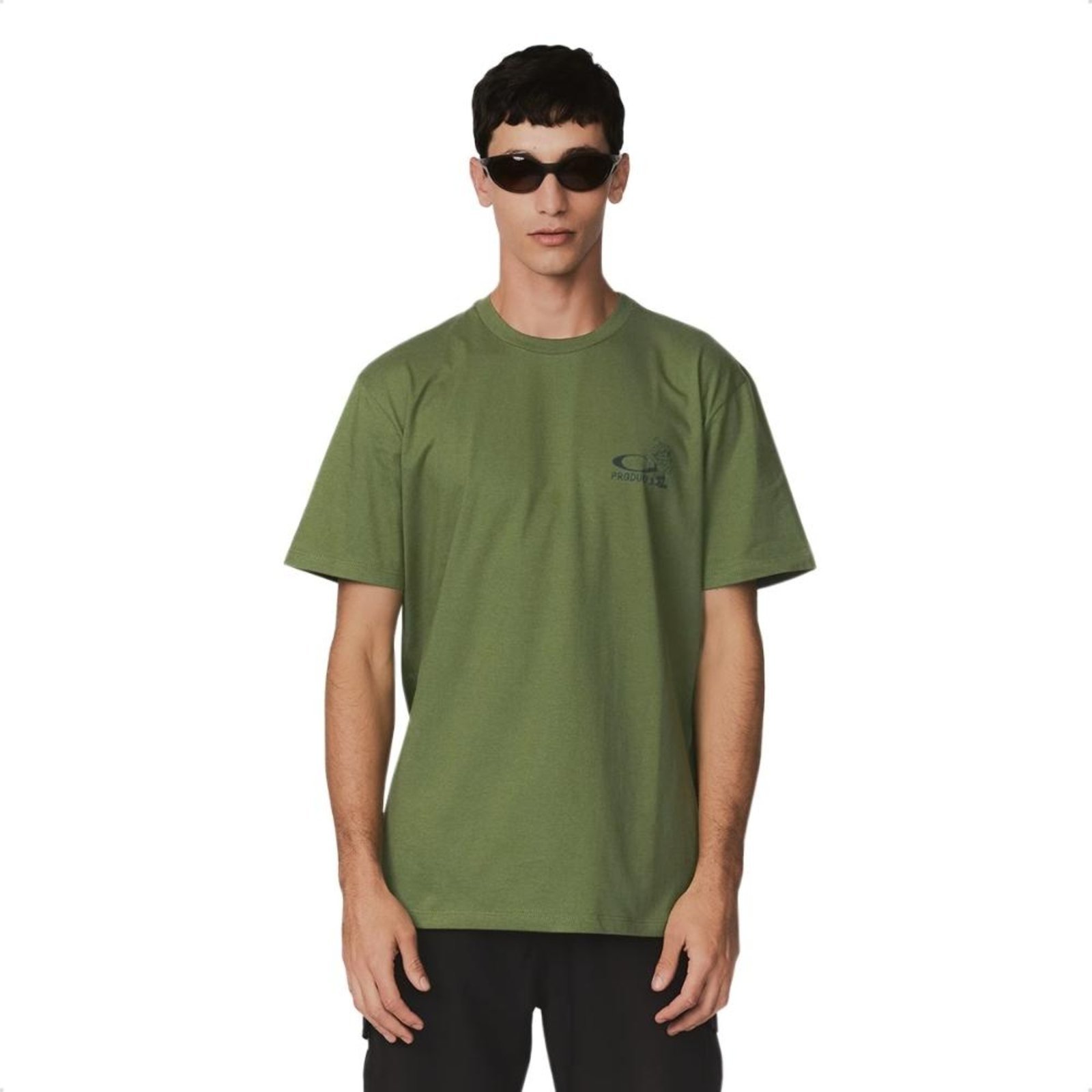 Camiseta Oakley Masculina Products Logo SS Tee Verde