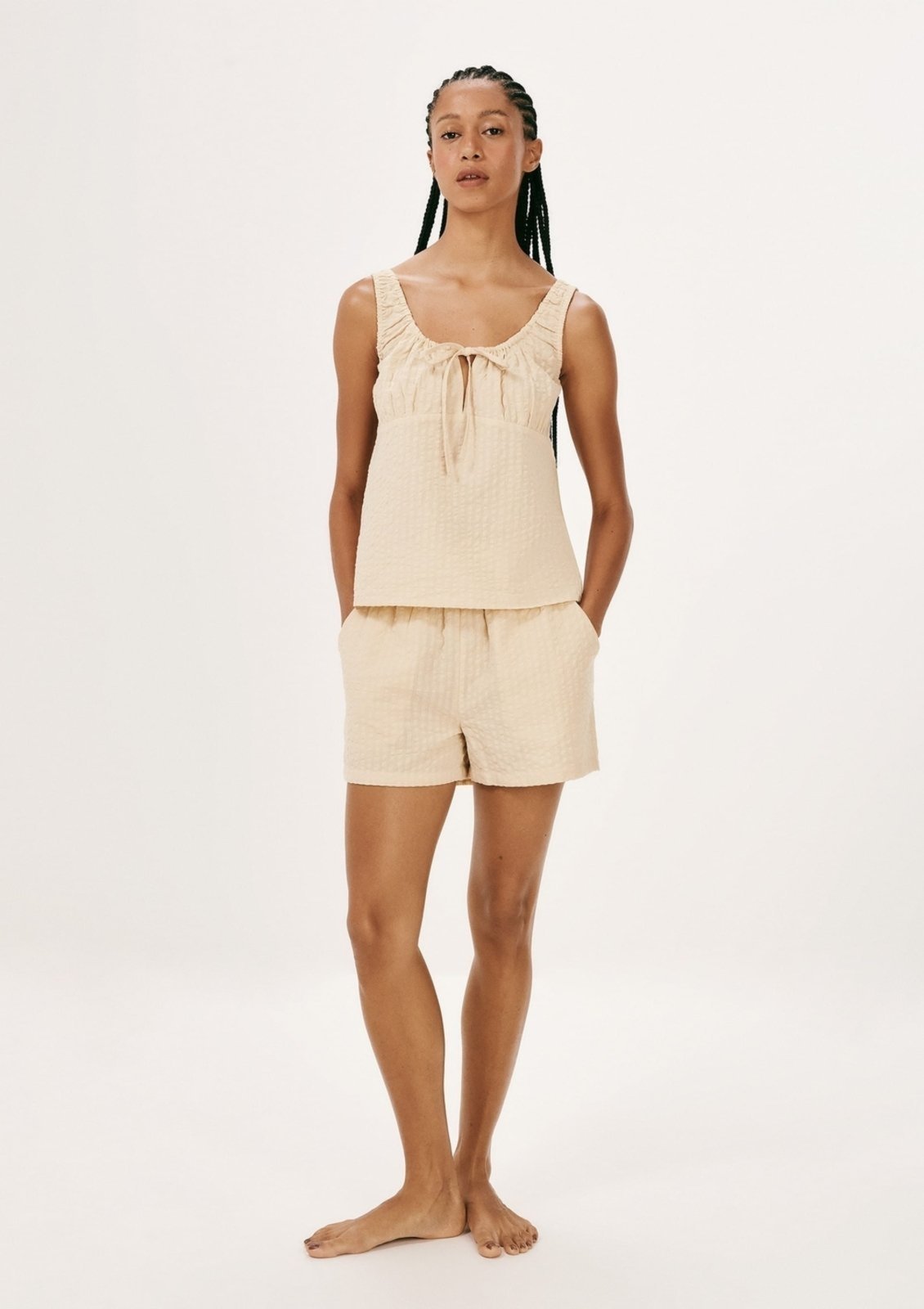 Pijama Feminino Curto Boho Anarruga Hering