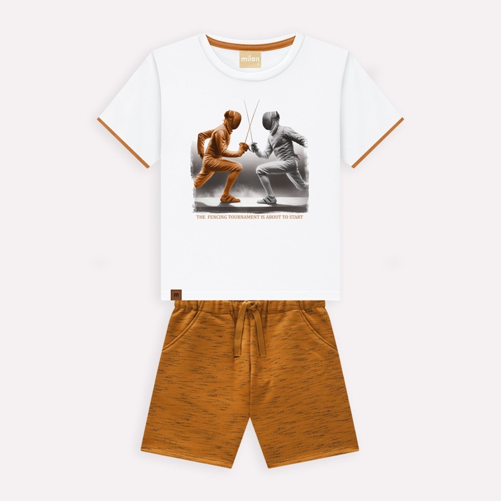 Infantil - Conjunto Menino Esgrima Milon
