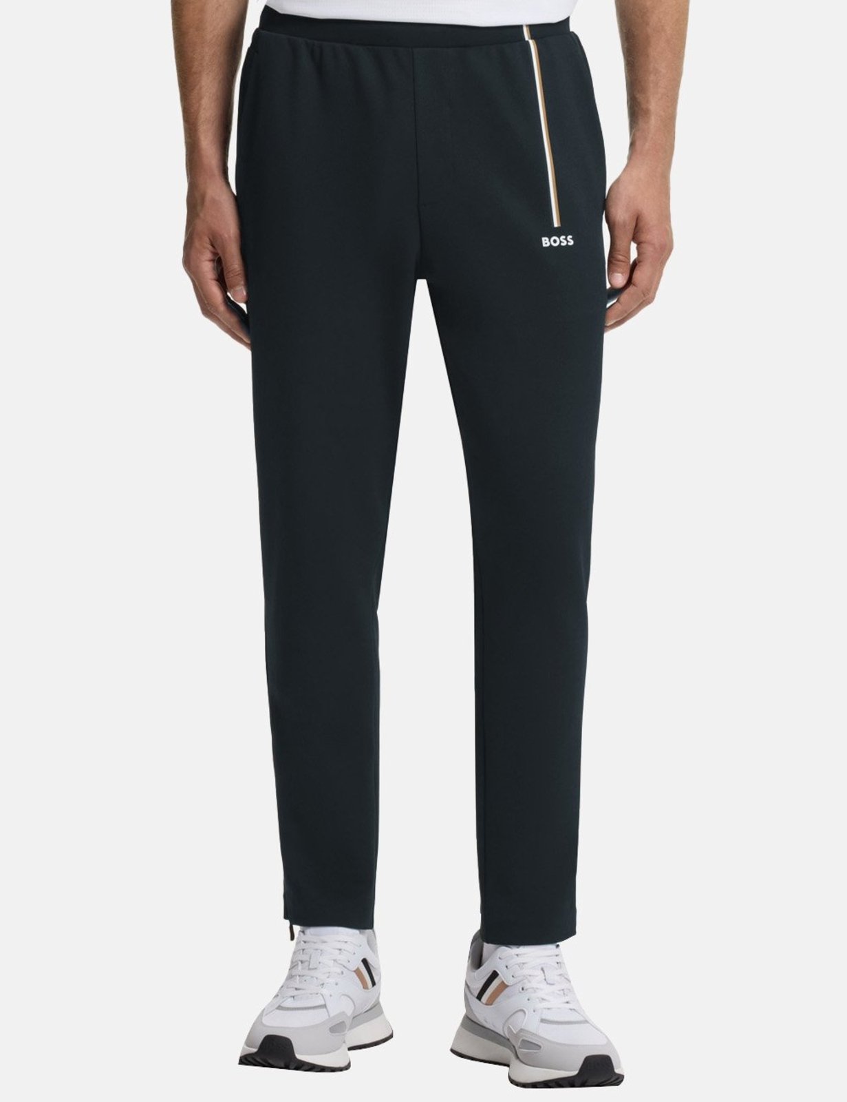 Calça Hugo Boss Masculina Esportiva JT_TOC Game Azul Marinho