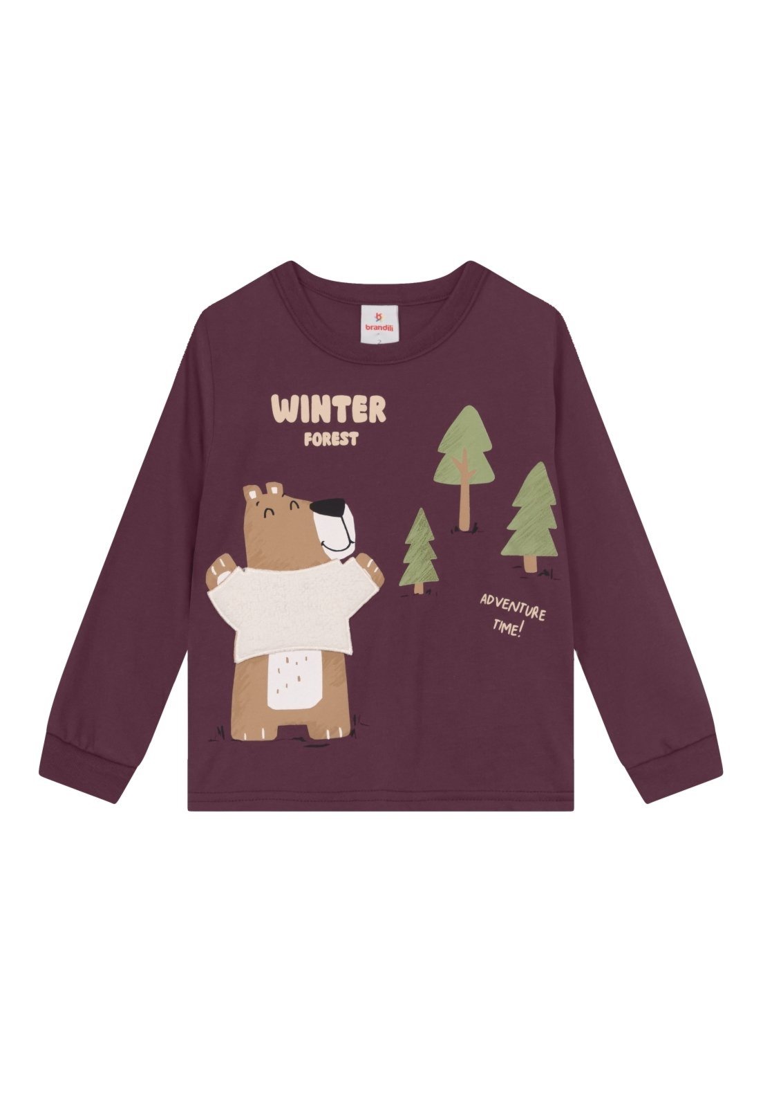 Infantil - Camiseta menino de urso Brandili