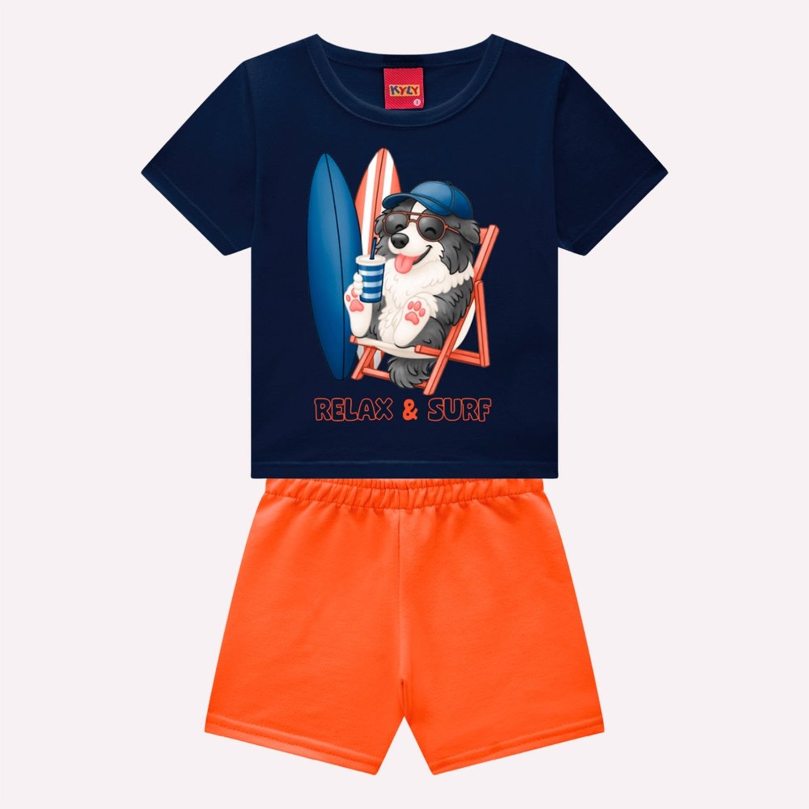 Infantil - Conjunto Menino Bichinhos Kyly