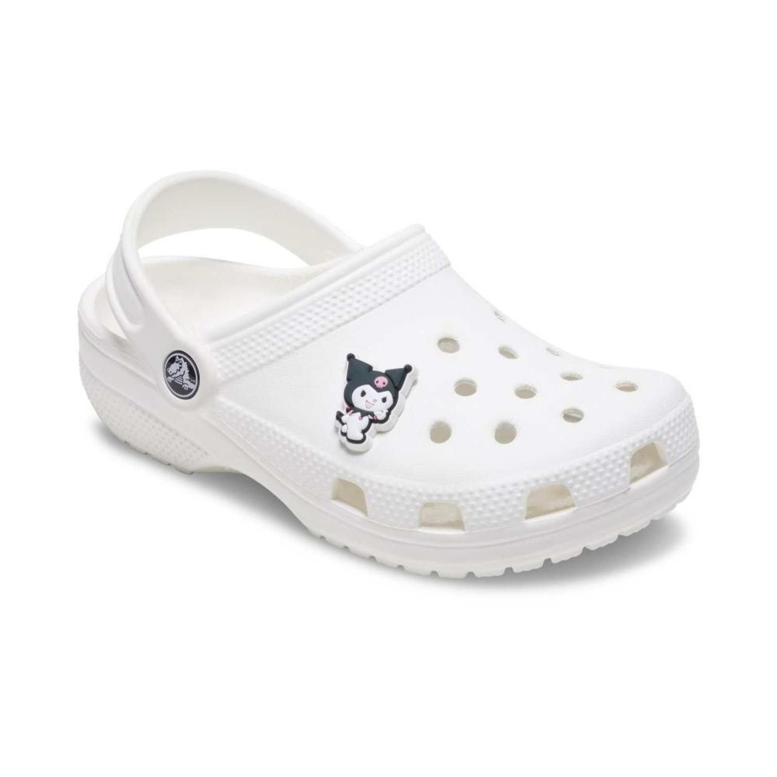 Vista 3 Infantil - Jibbitz™ Sanrio Kuromi Crocs branco