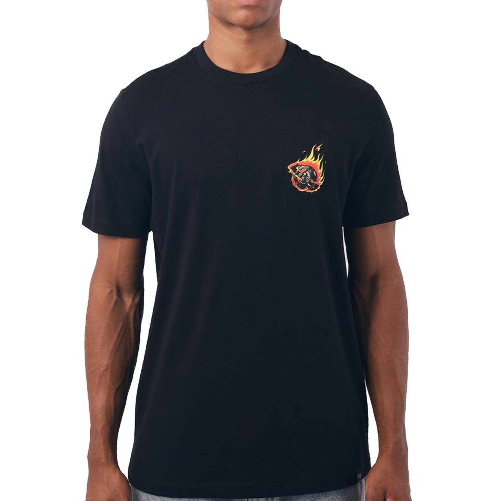 Camiseta Lost 8Ball Oversized WT26 Masculina Preto