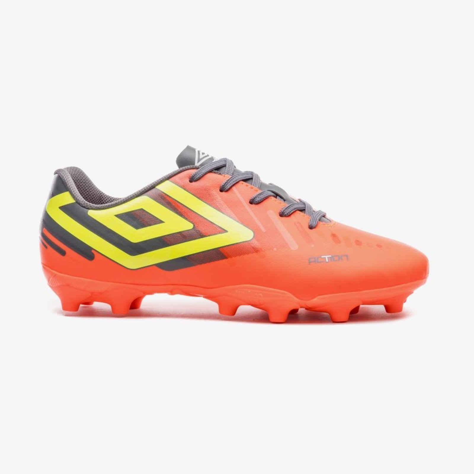 Chuteira Campo Umbro Action Incolor