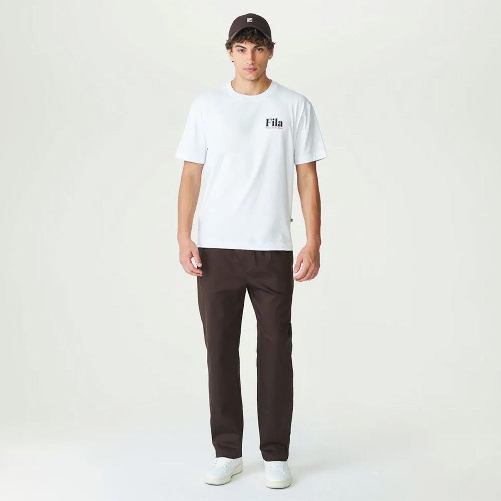 Camiseta Fila Comfort Italia Graphic Branca