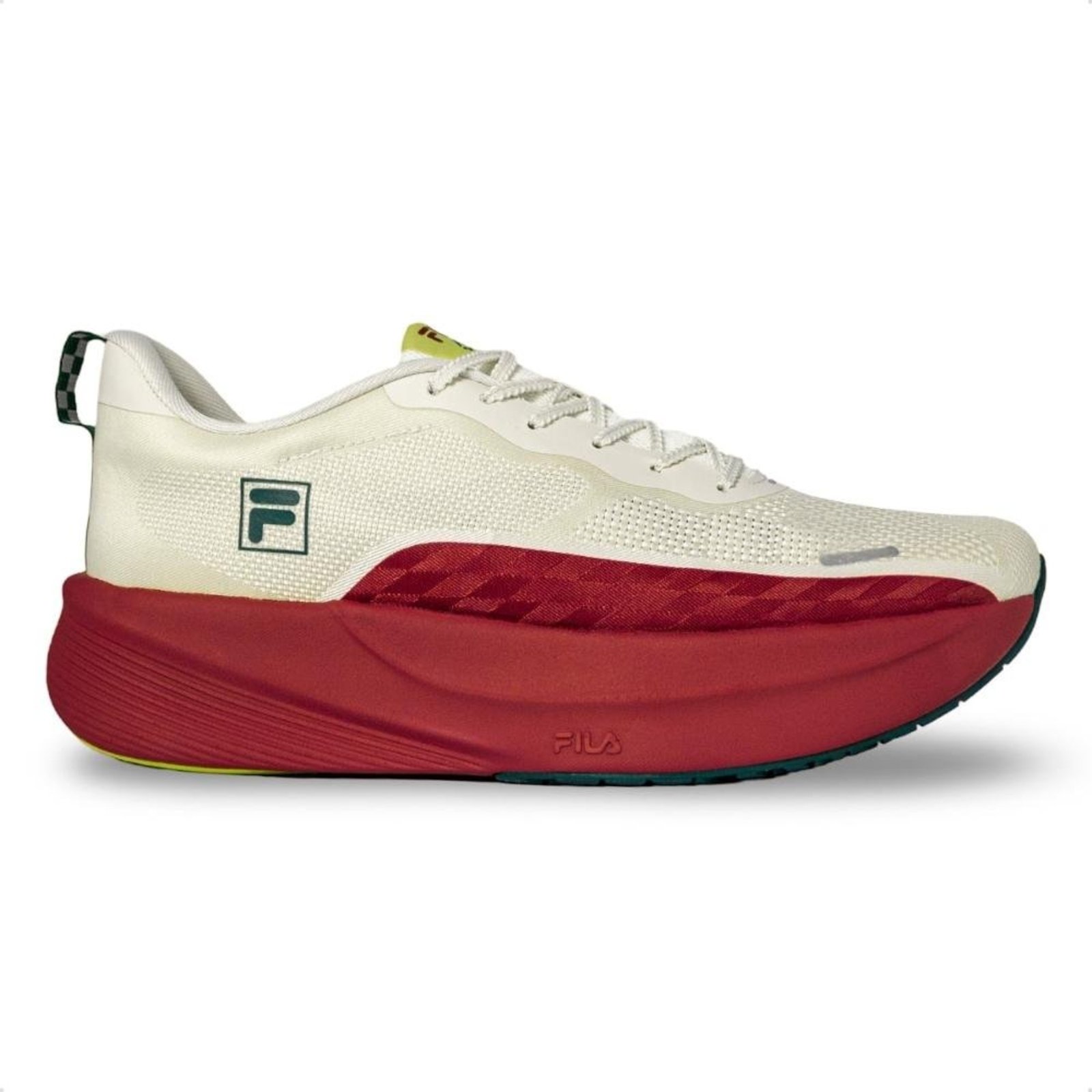 Tênis Fila Masculino Aero Skyfoam Corrida Off-white