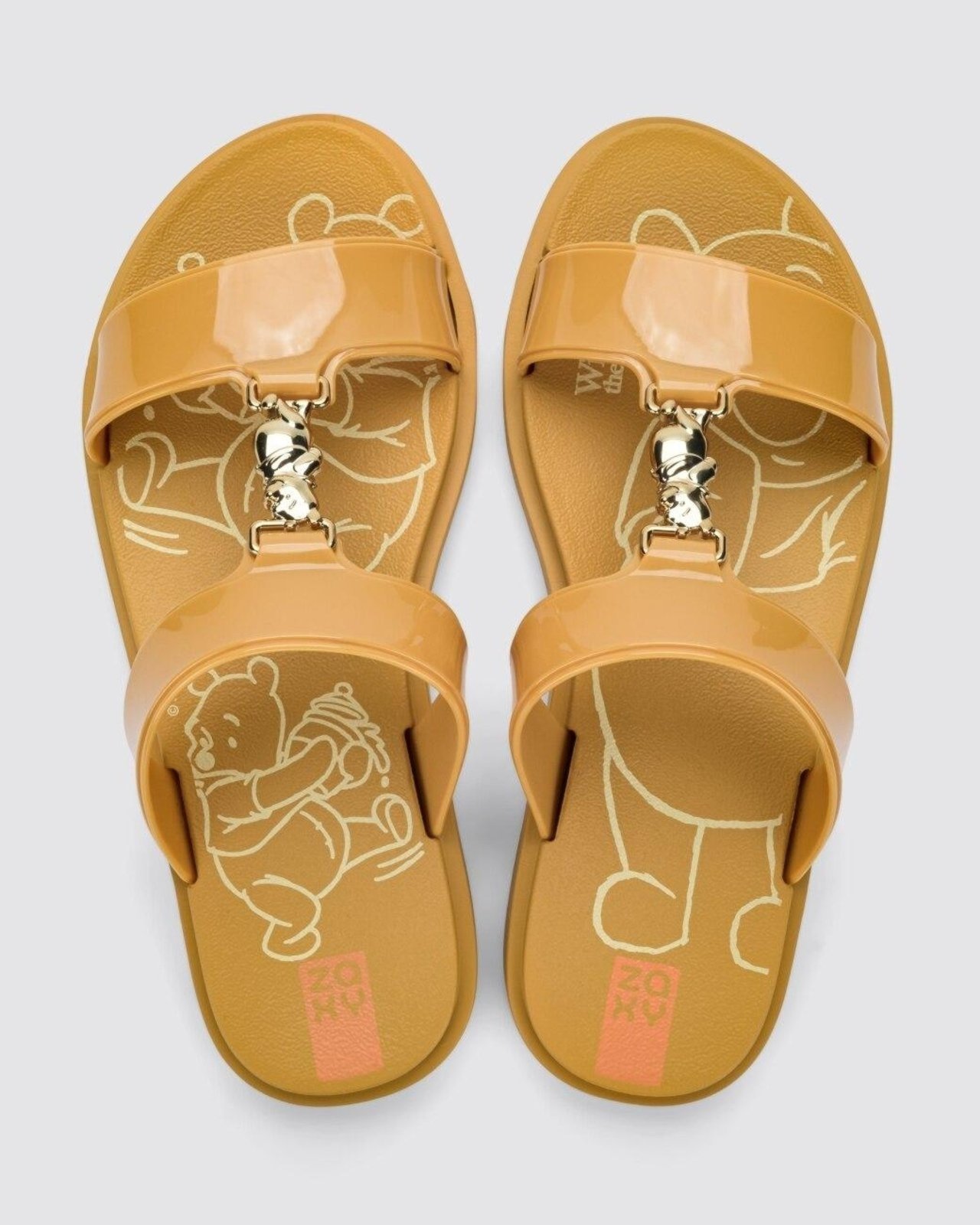 Chinelo Slide Zaxy Disney Mix Amarelo