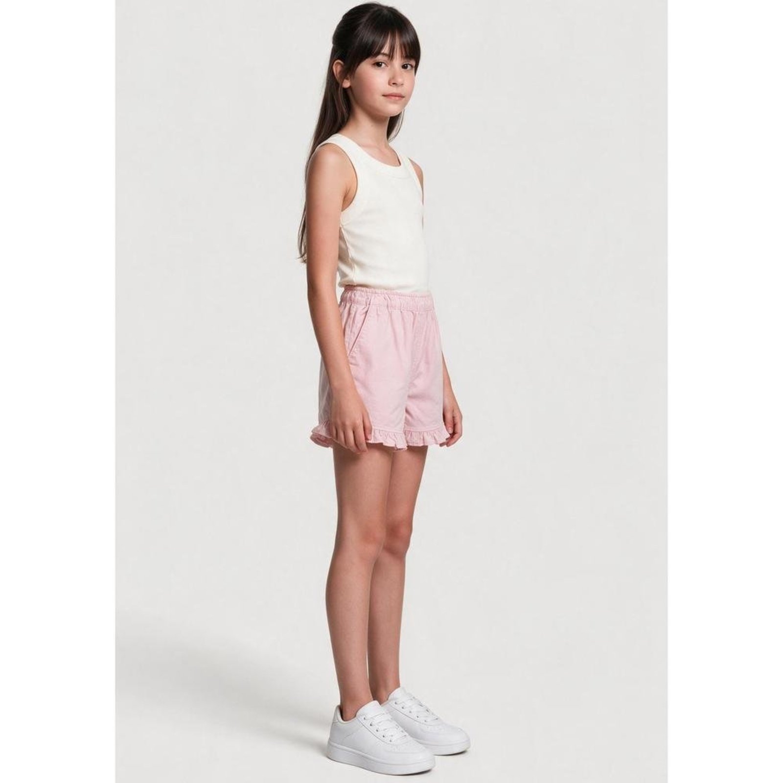 Infantil - Shorts Menina Clochard Em Sarja Hering