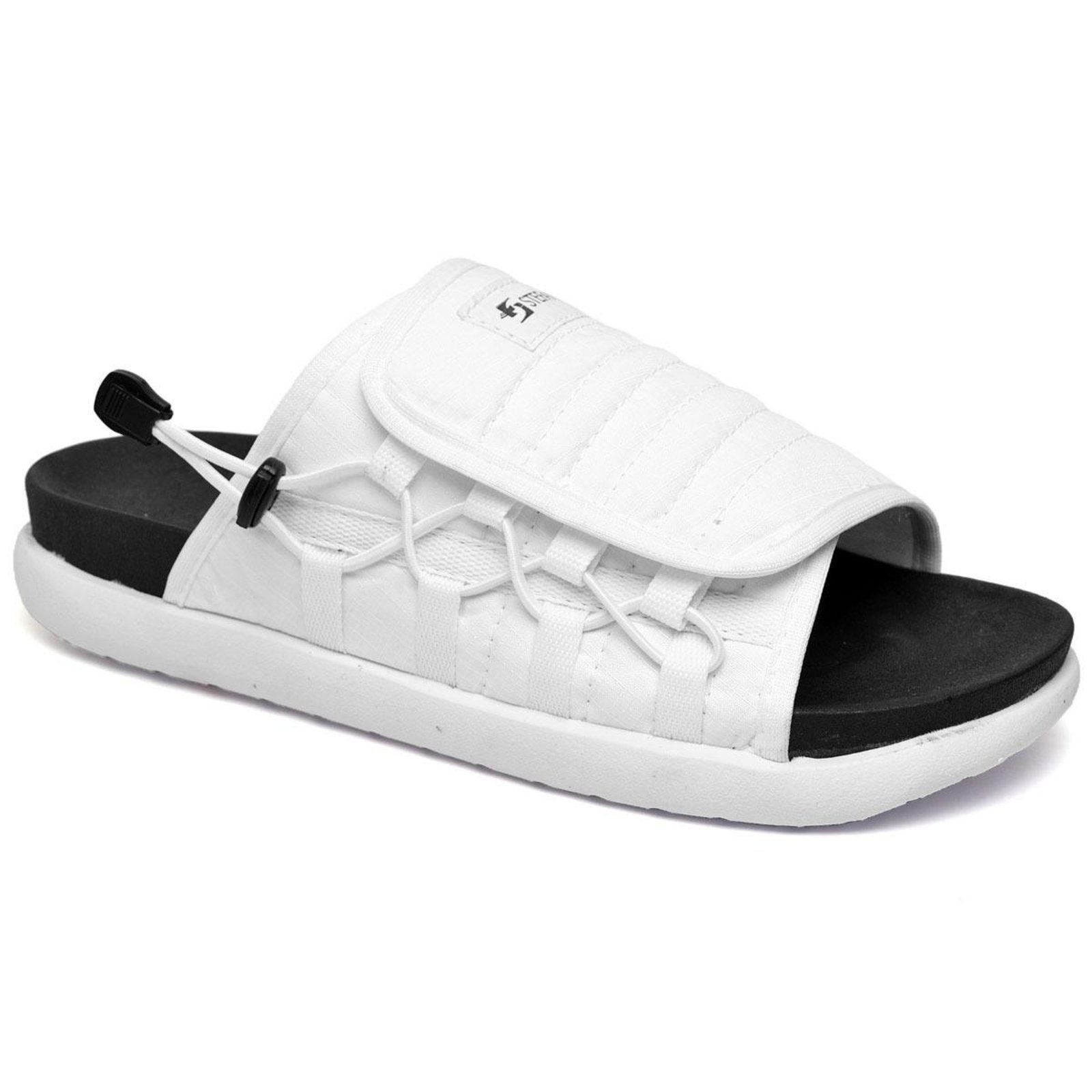 Chinelo Slide Masculino Casual Conforto Premium Branco