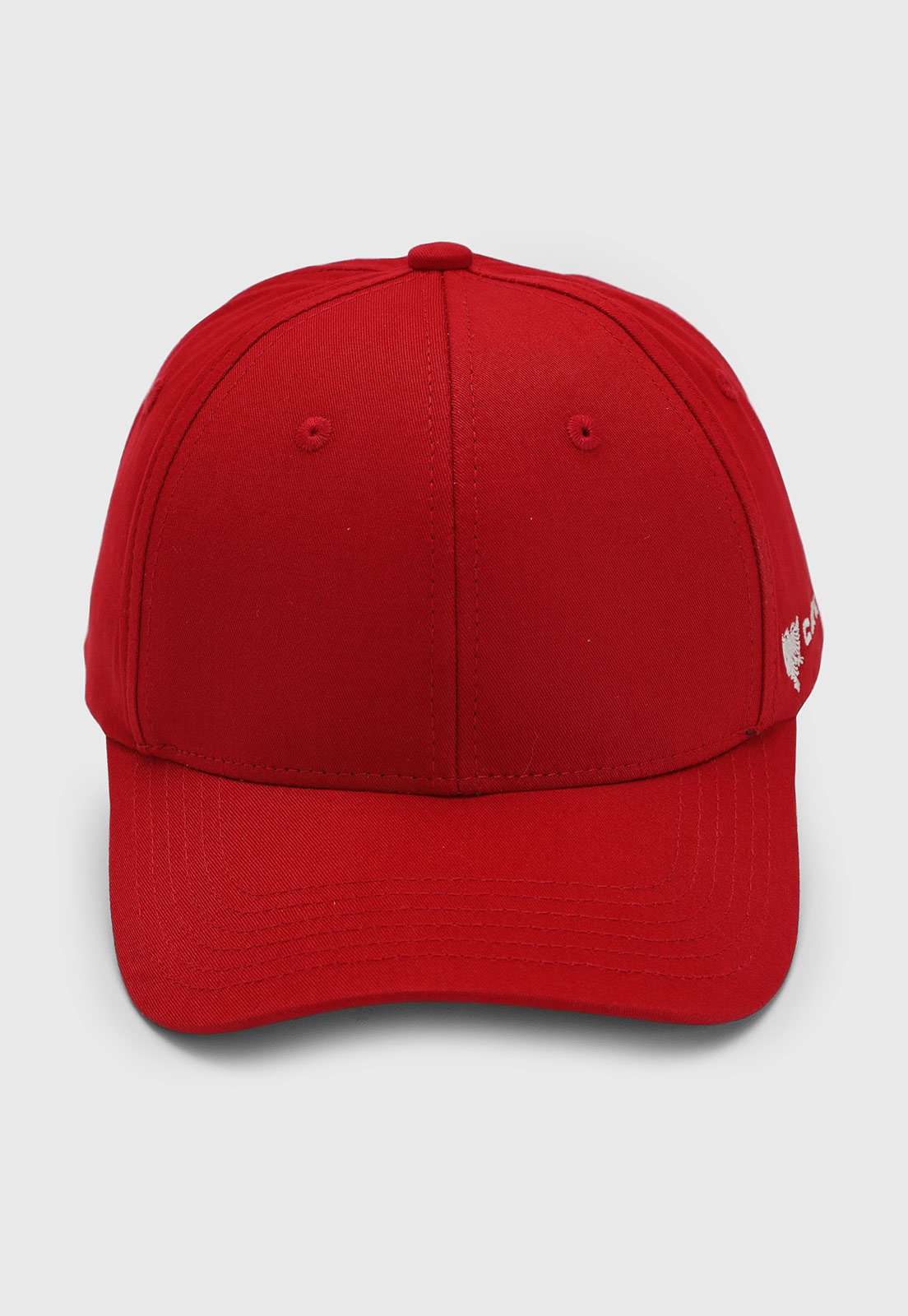 Boné Masculino Cavalera Aba Curva Vermelho