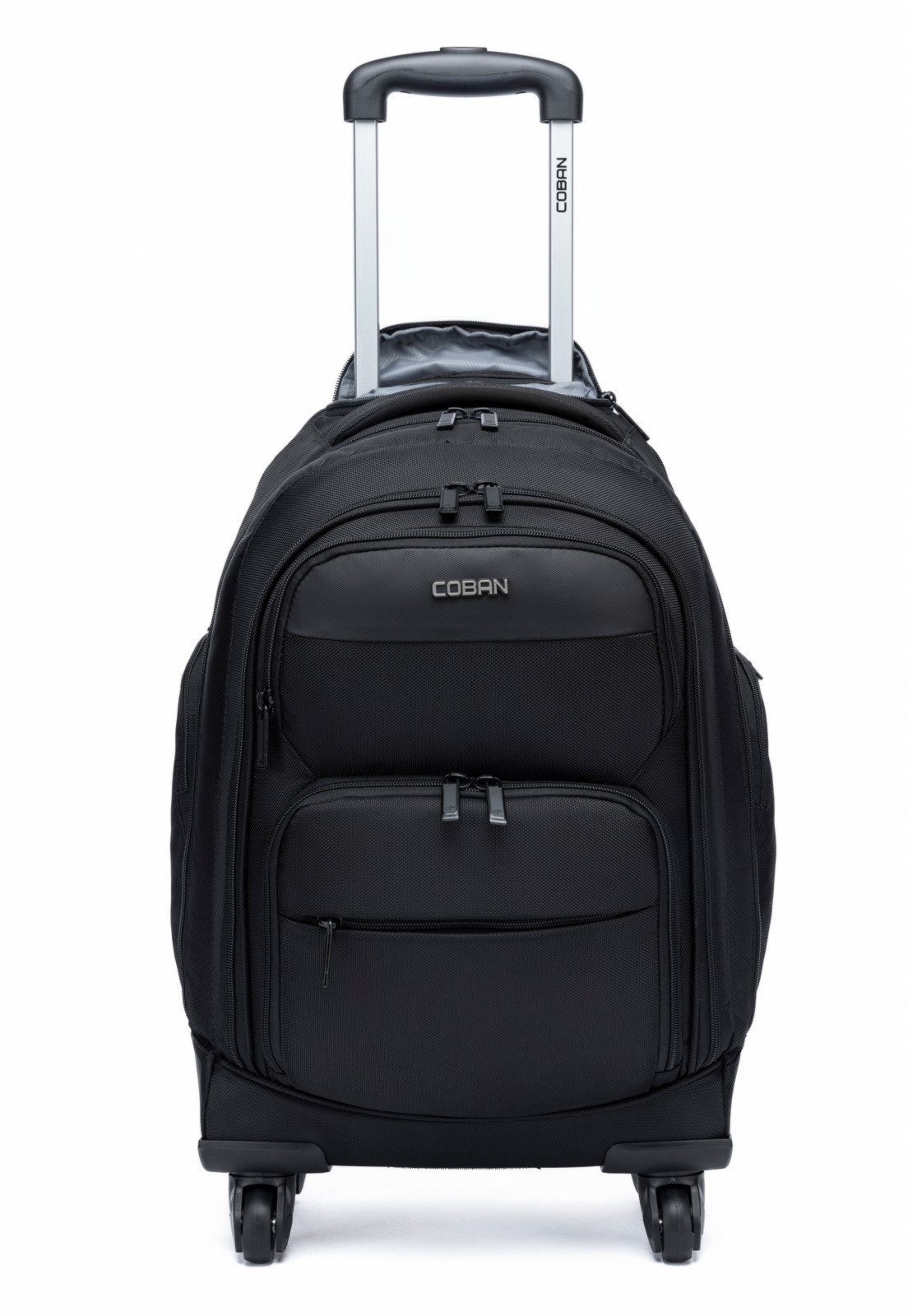 Mochila Masculina Rodinhas Coban 360° Notebook Reforçada Trabalho Faculdade