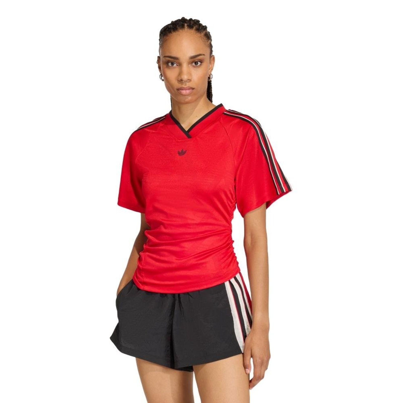 Camisa de Futebol Rouched adidas Originals Vermelho