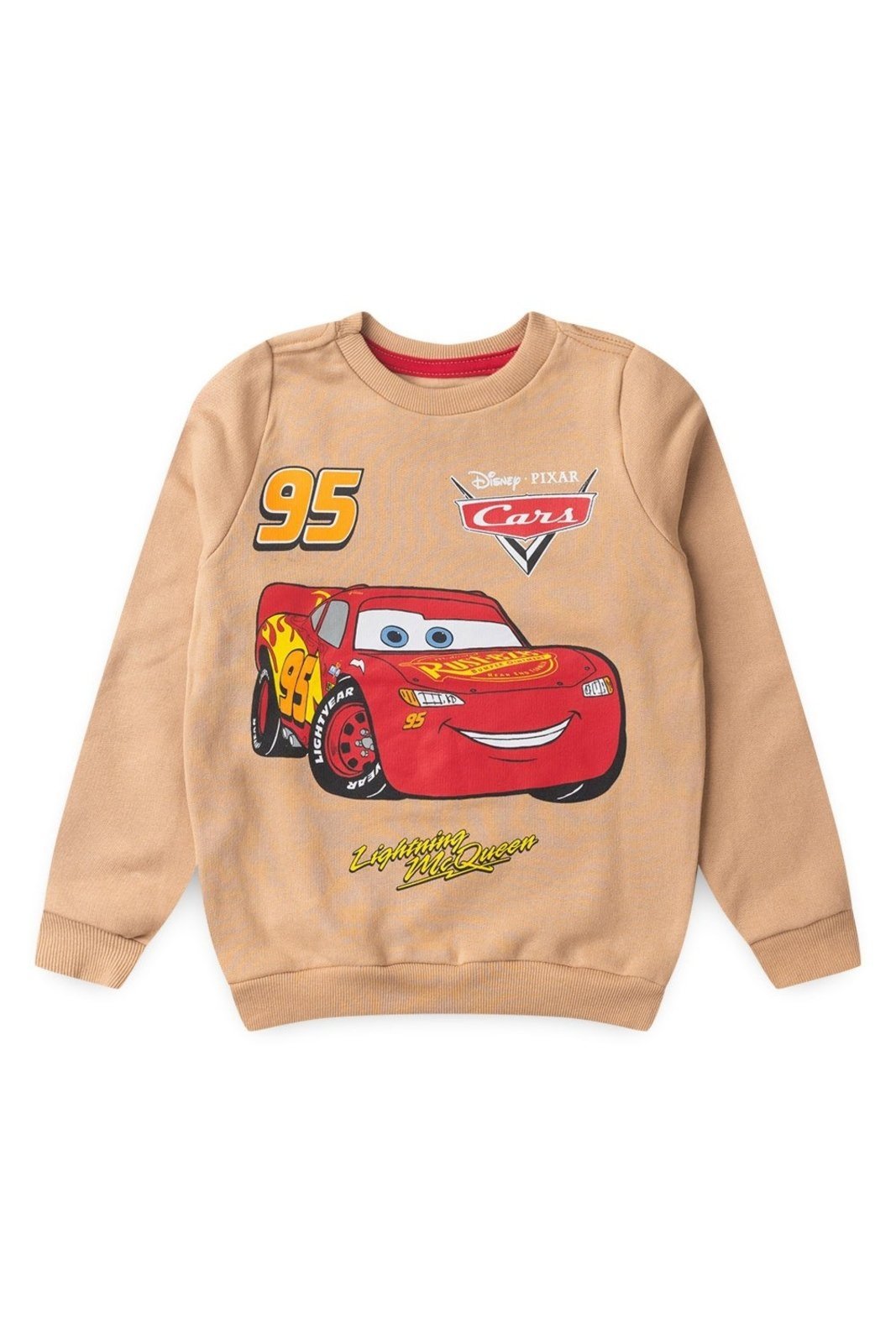 Infantil – Casaco Disney Masculino Carros Marrom