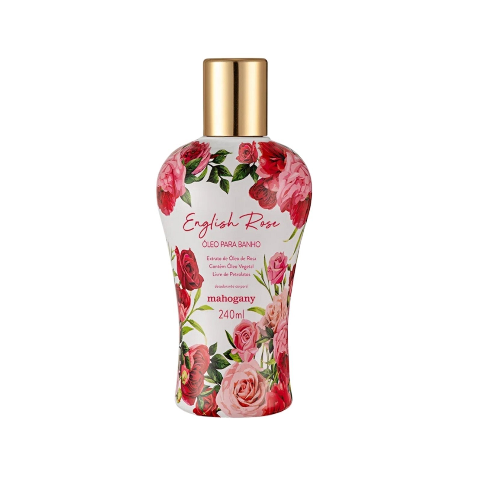 Mahogany English Rose – Óleo Para Banho 240Ml