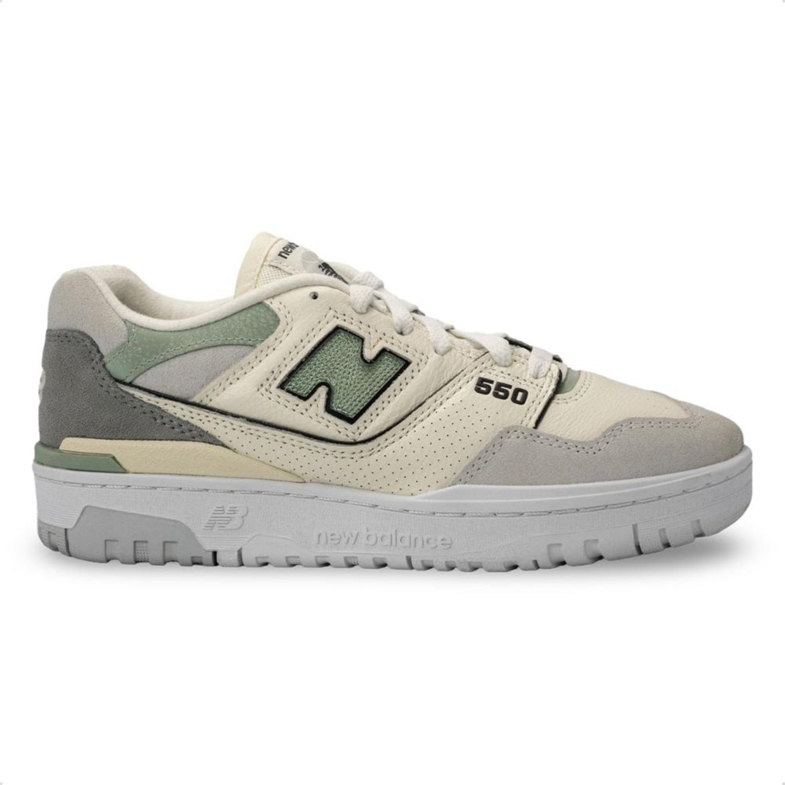 Vista 2 Tênis New Balance Feminino 550 bege bege