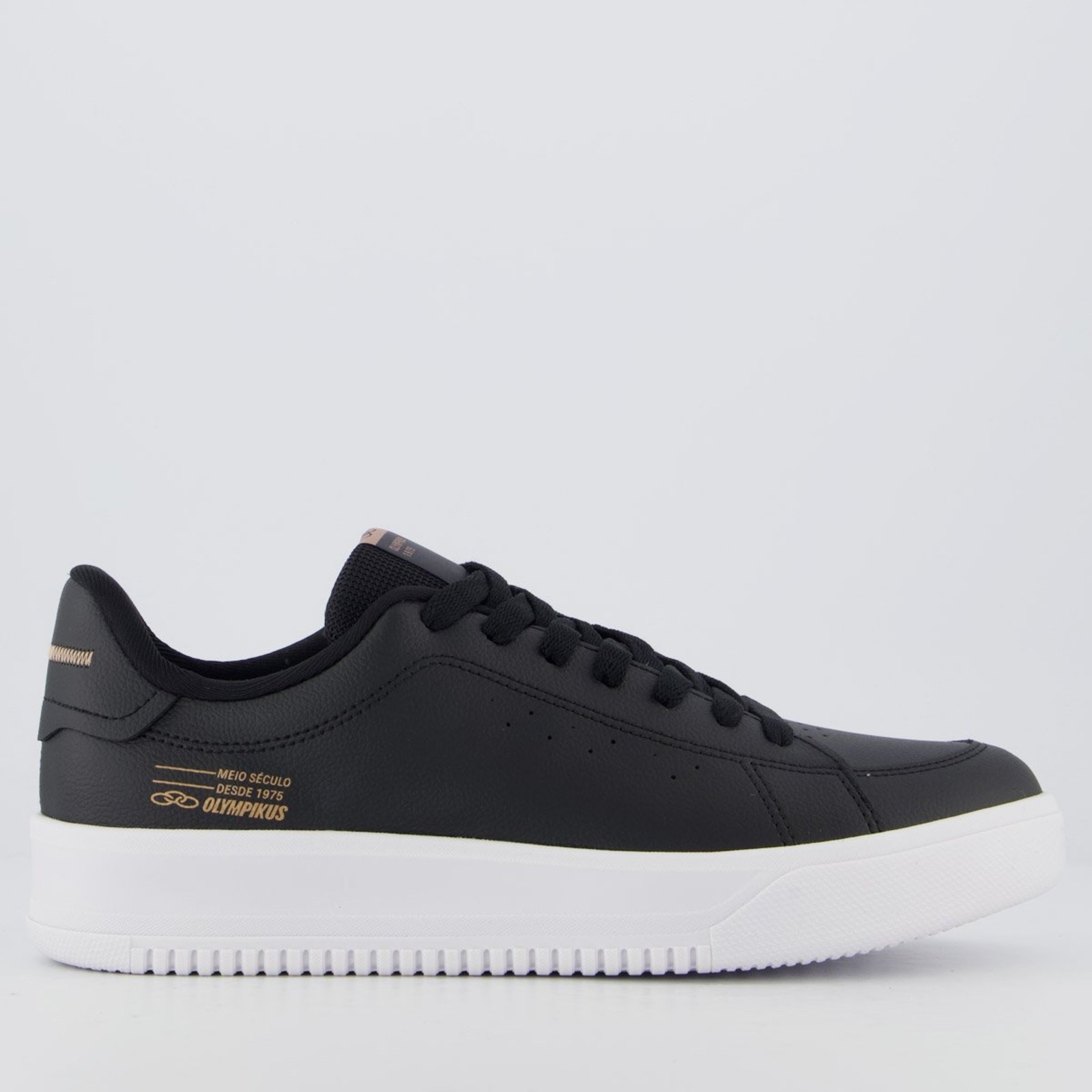Tênis Olympikus Eros 2 Preto e Branco