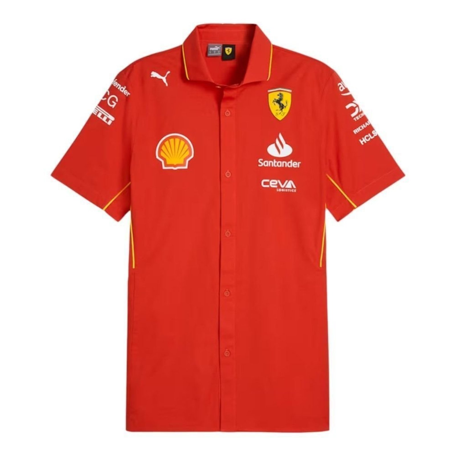 Camisa Puma Scuderia Ferrari Team Masculina - Vermelho - Puma