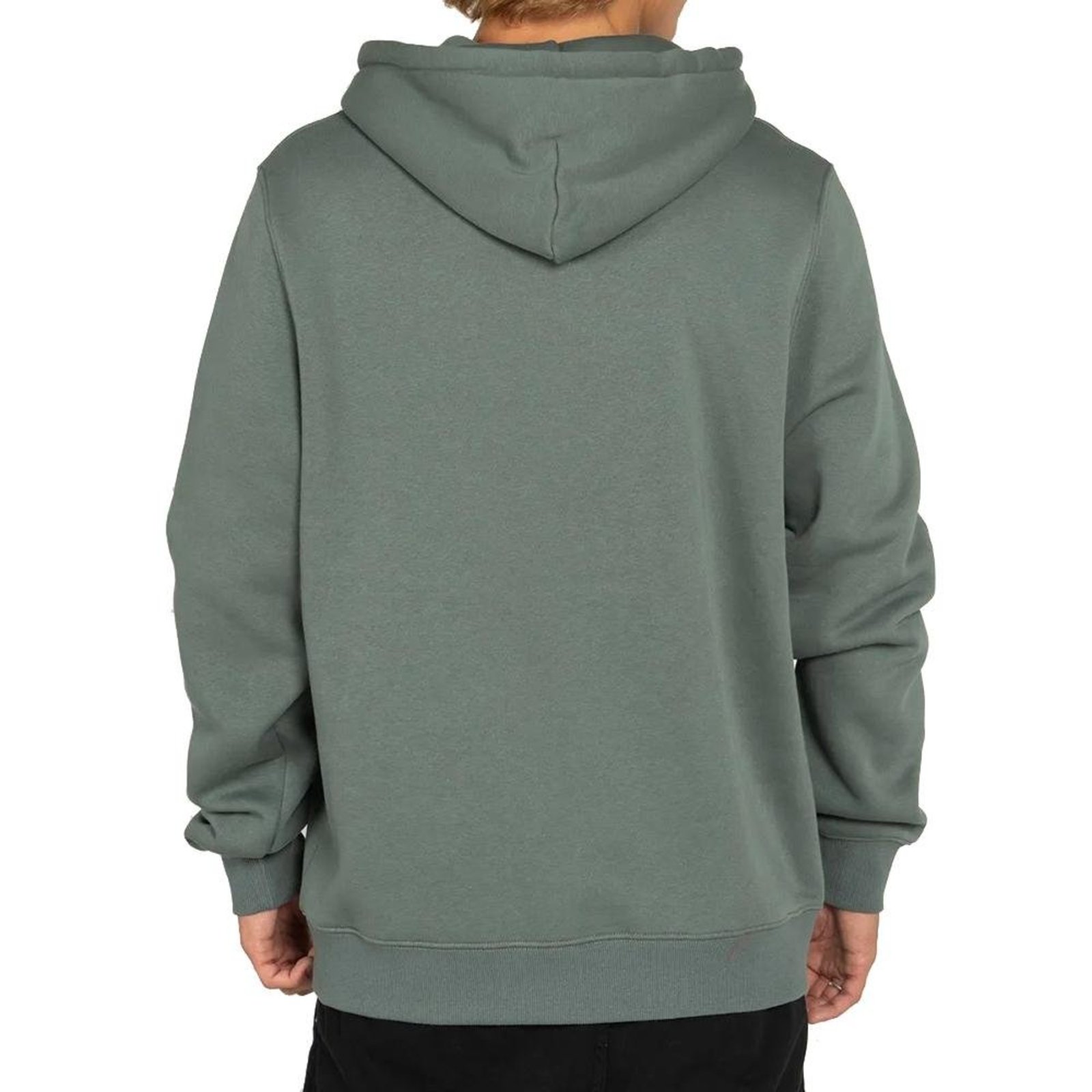Moletom Quiksilver Canguru Embroidery WT25 Verde Escuro
