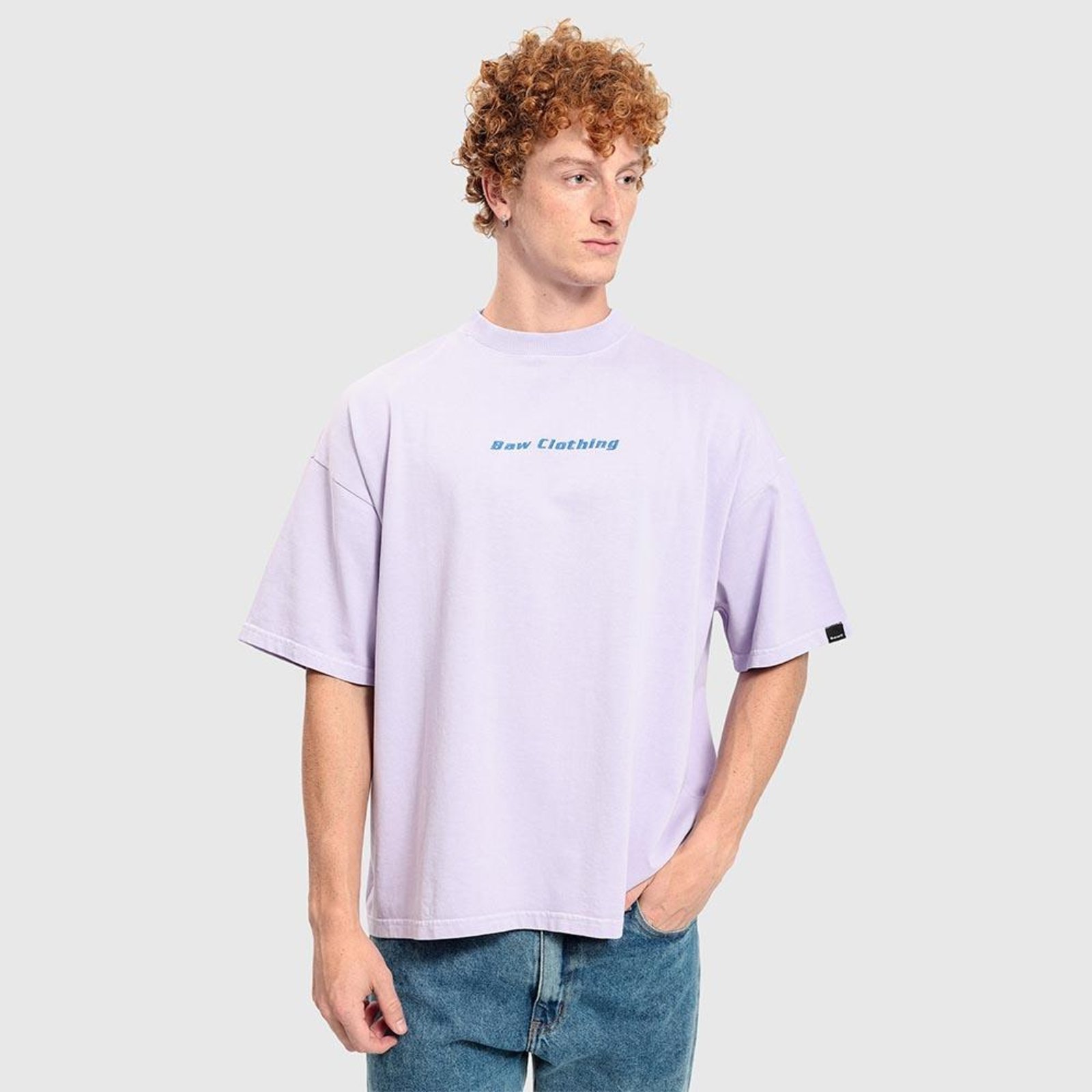 CAMISETA OVERSIZED ENERGY COLOR Roxo