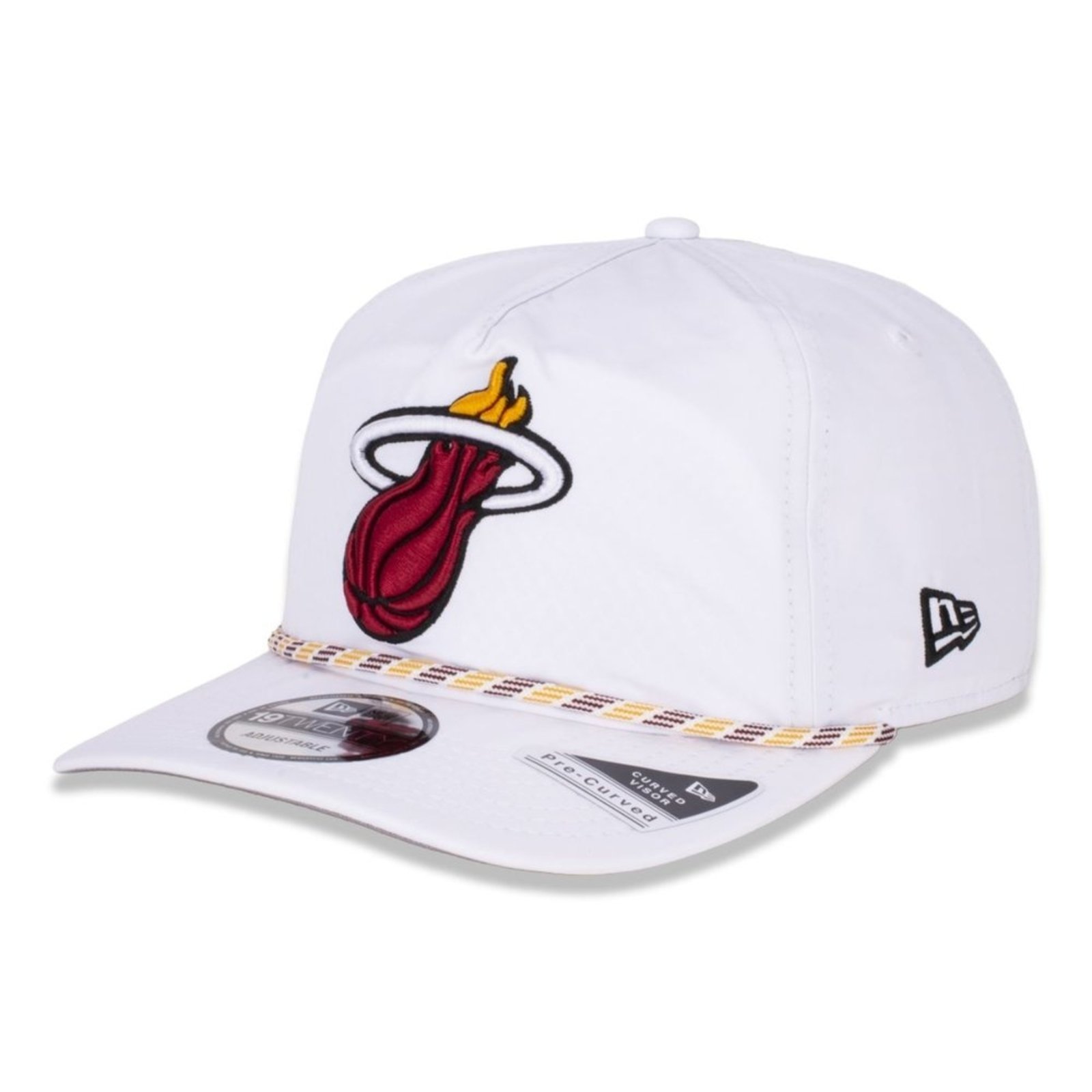 Bone New Era 19TWENTY Miami Heat Branco