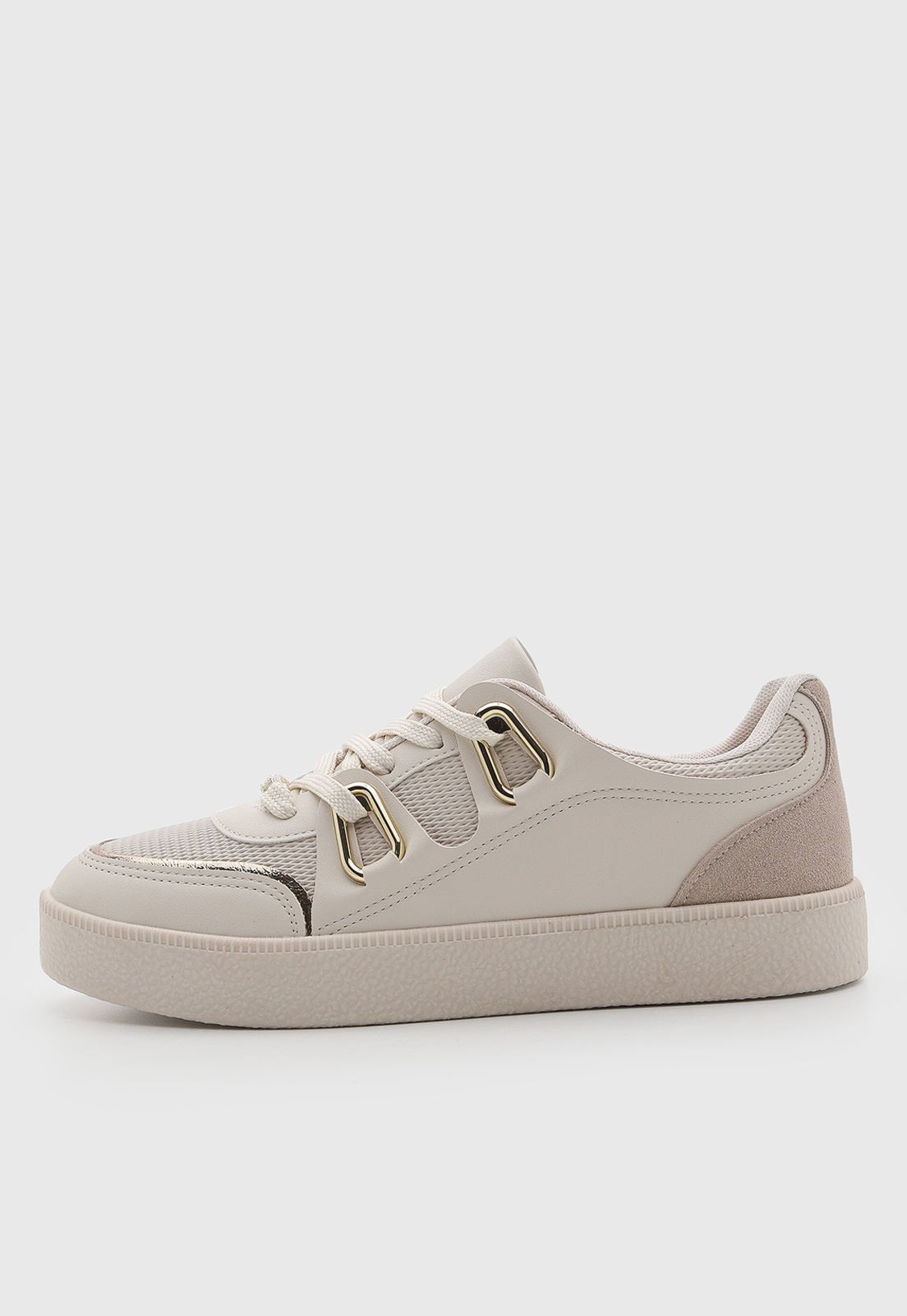 Tênis Feminino Vizzano Metal Branco