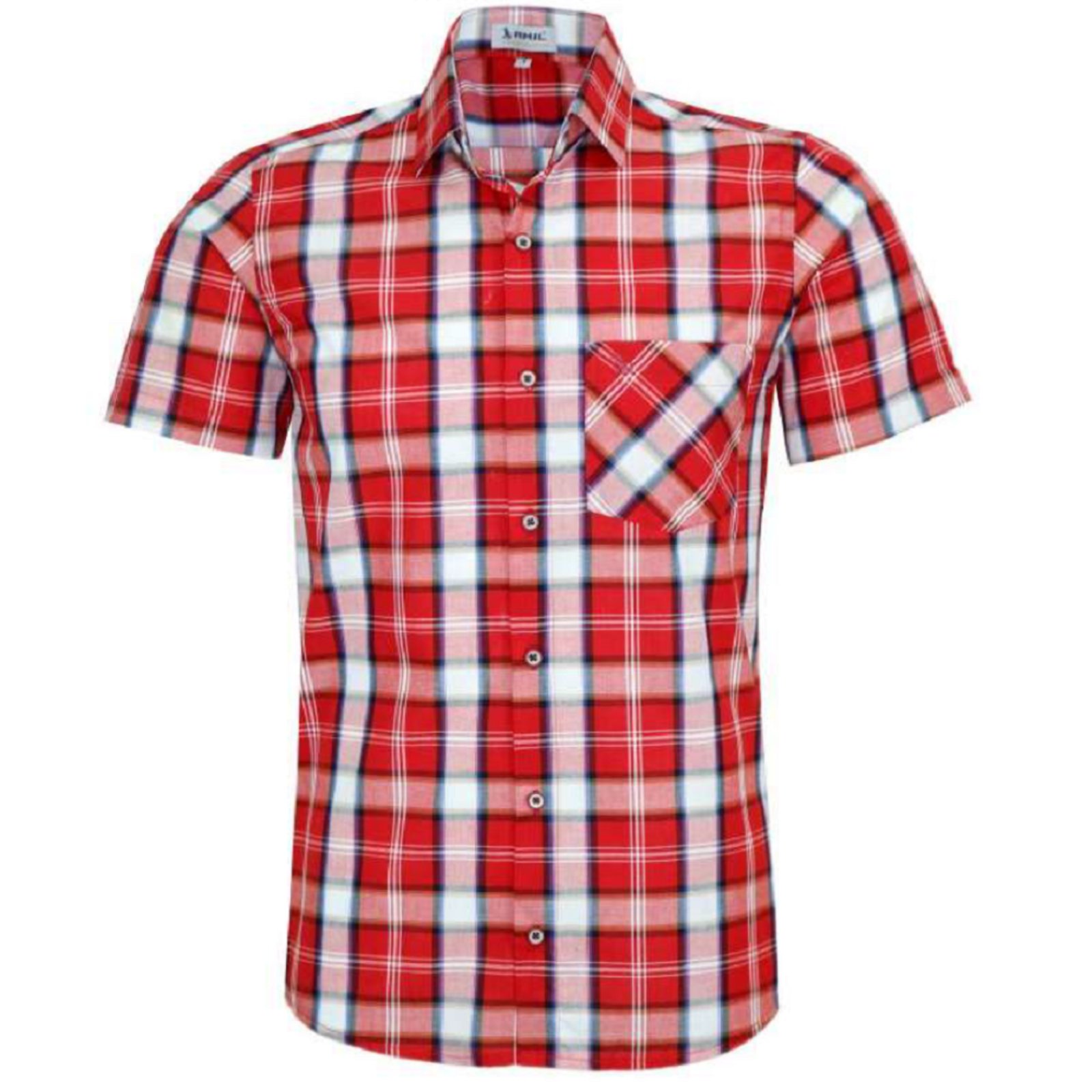Camisa Xadrez Algodão Manga Longa Original Amil c6