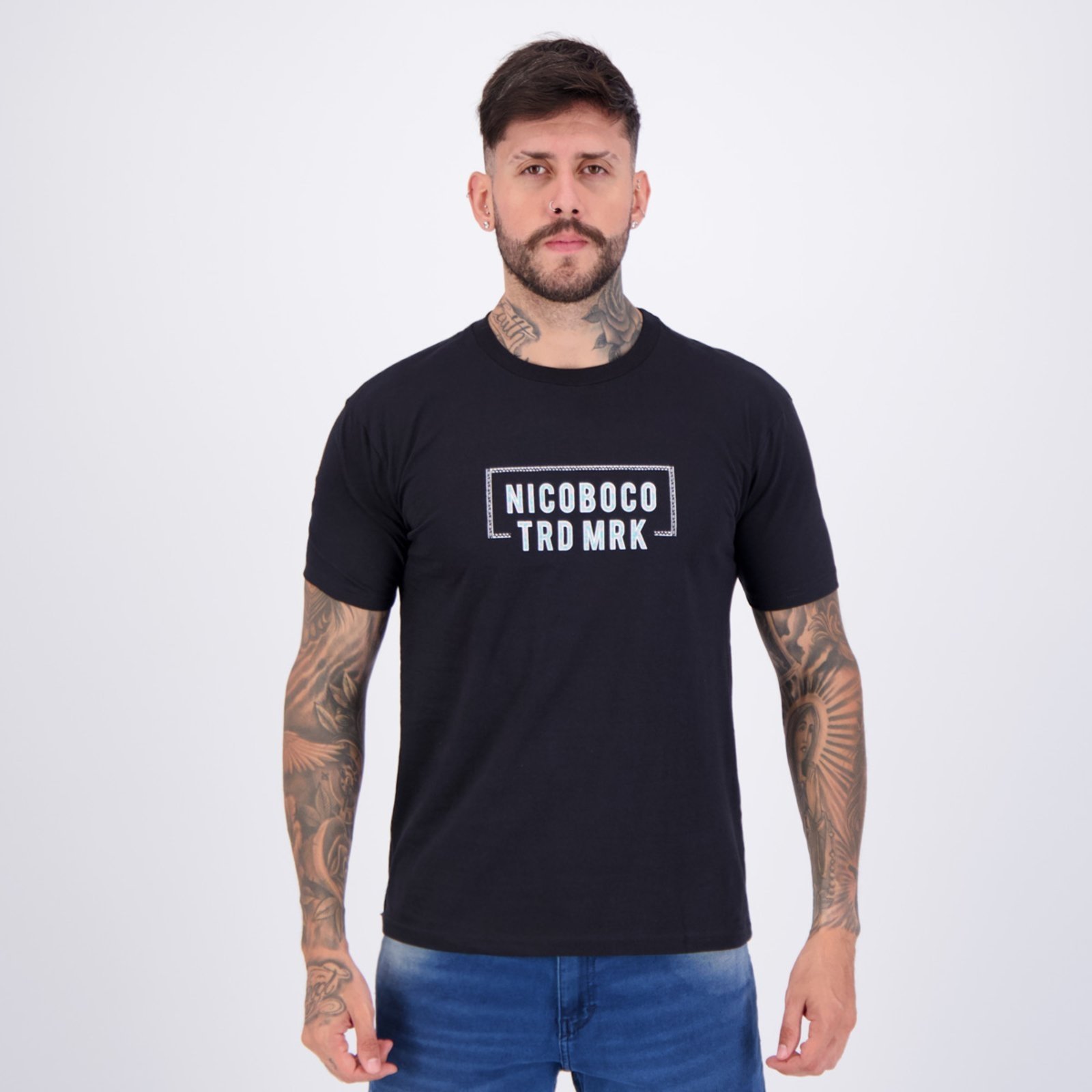 Camiseta Nicoboco Souvenir Preta