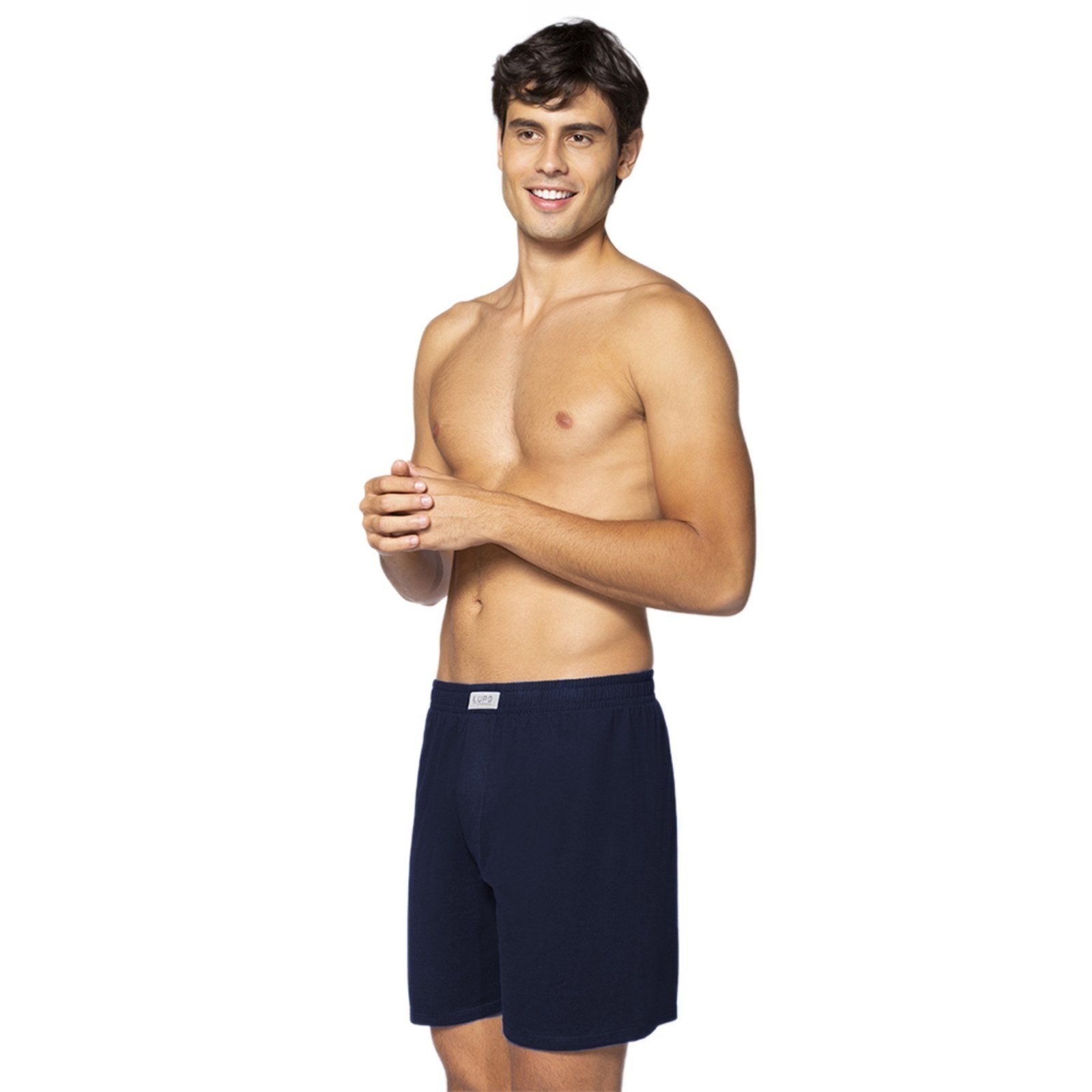 Cueca Samba Canção De Malha Lupo Masculino 18611 Marinho