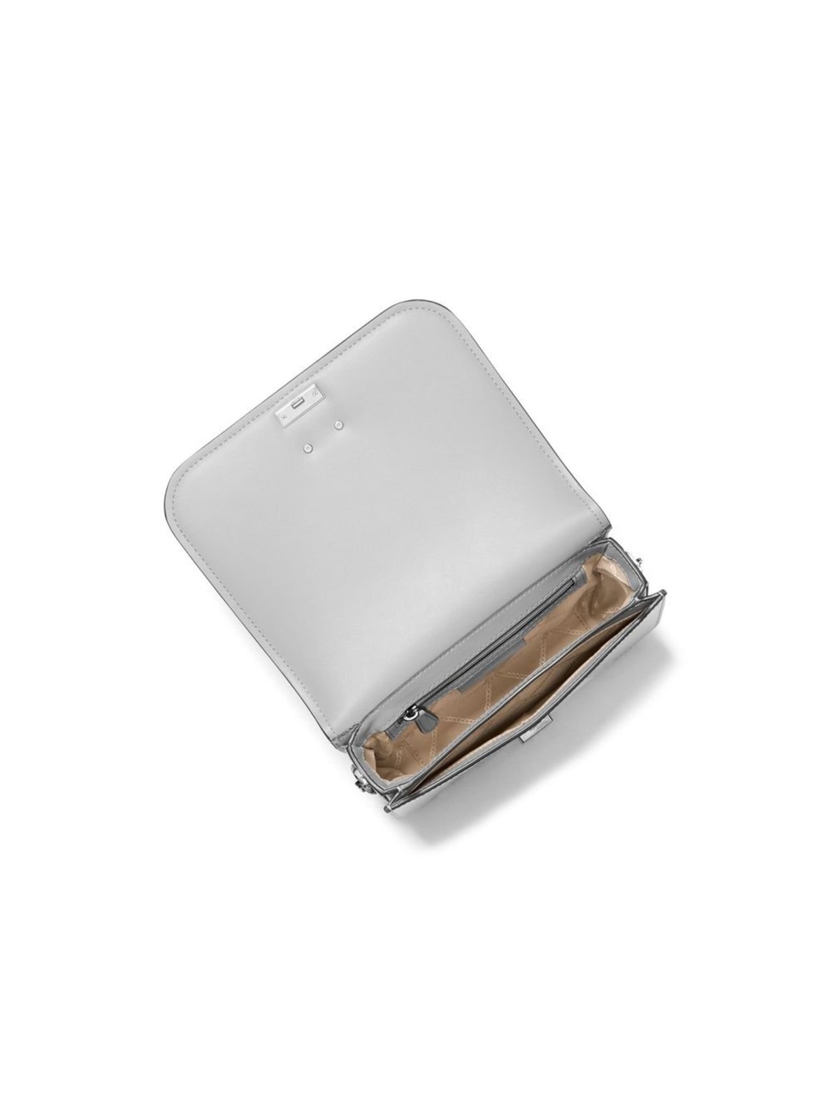 Vista 3 Bolsa Transversal Delancey Média De Couro 30S4sd8m2m040 prata prata