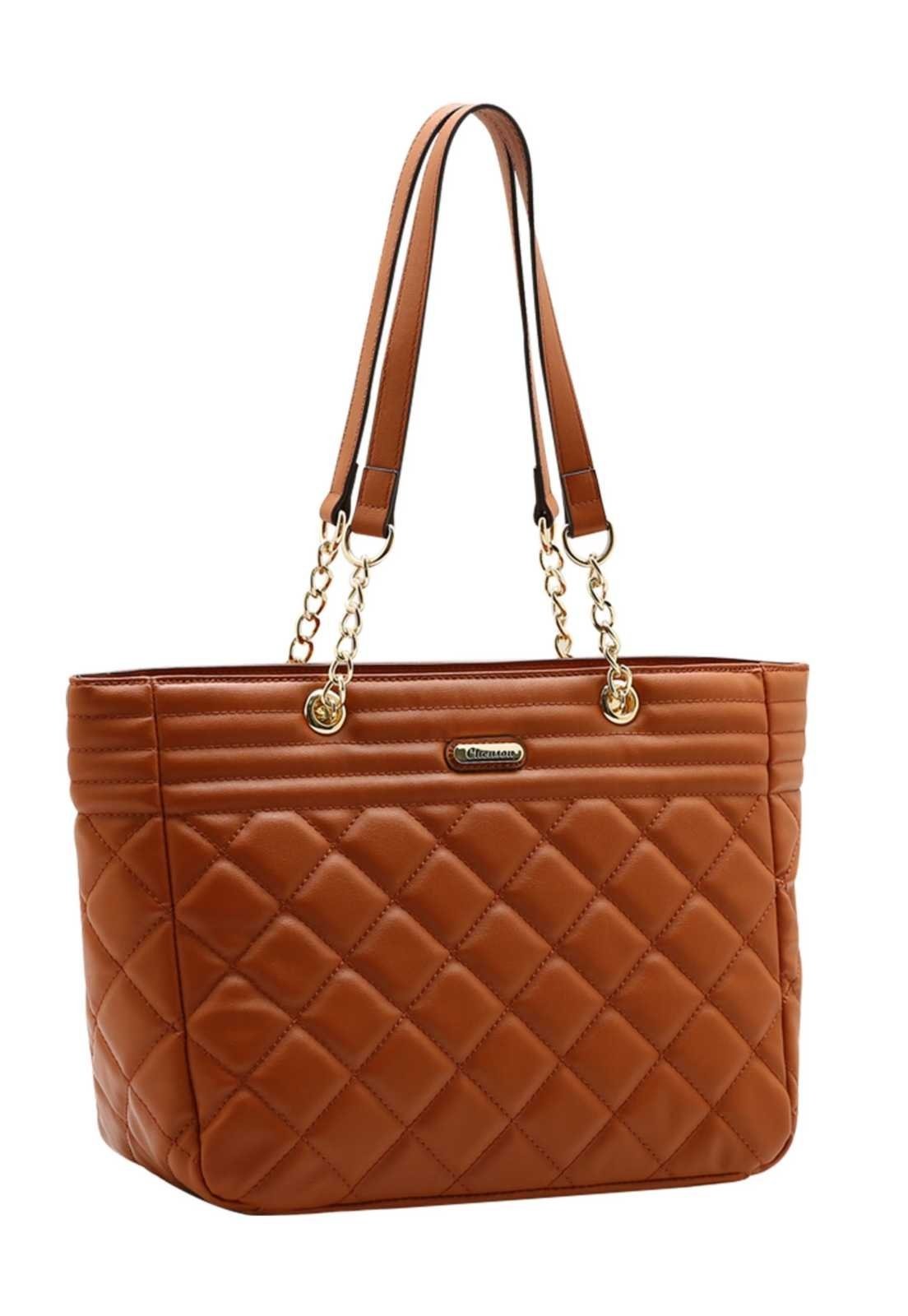 Bolsa Feminina Chenson Ombro Matelasse 3485913 Marrom