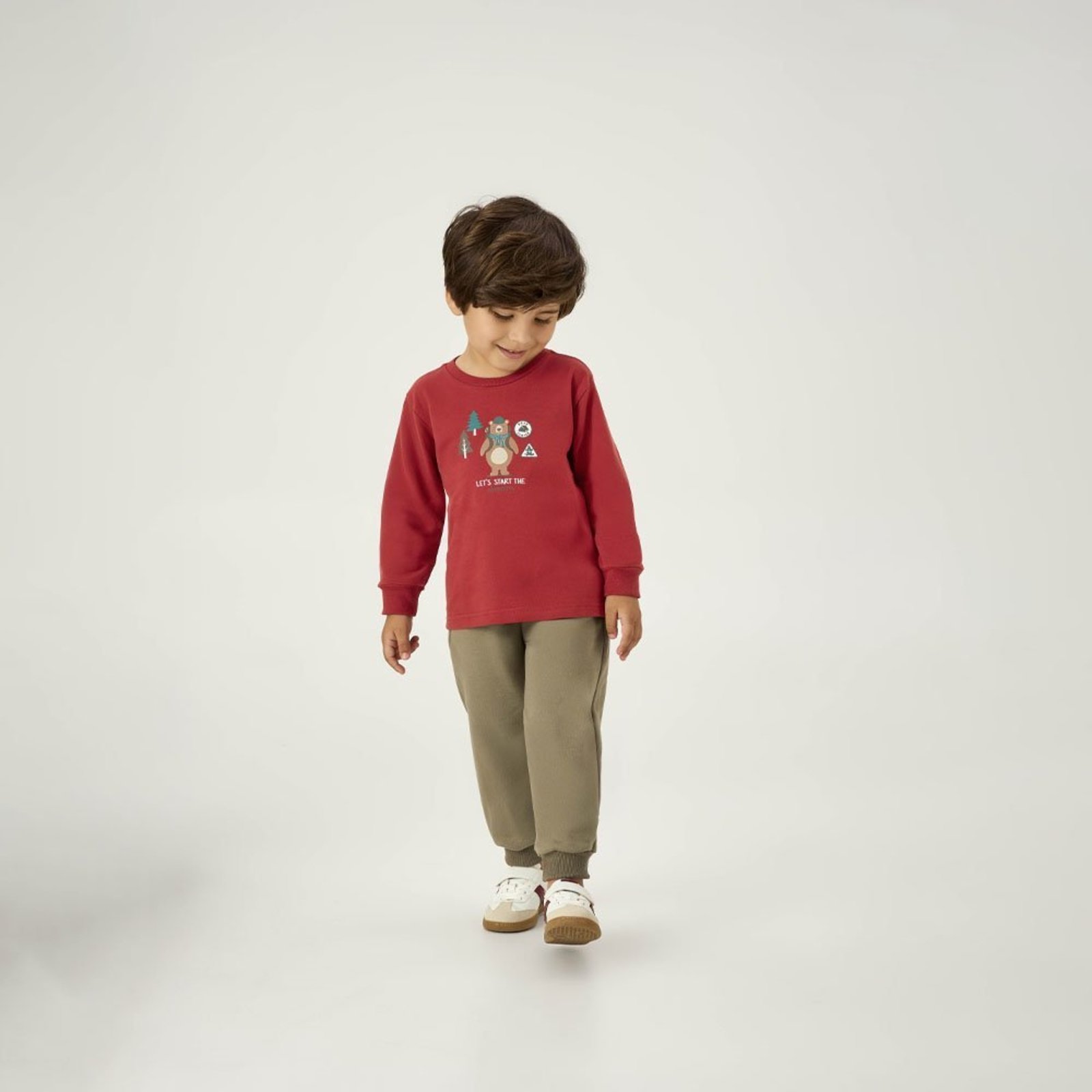 Infantil - Calça Verde Primeiros Passos Pulla Bulla Menino - 55267-1276