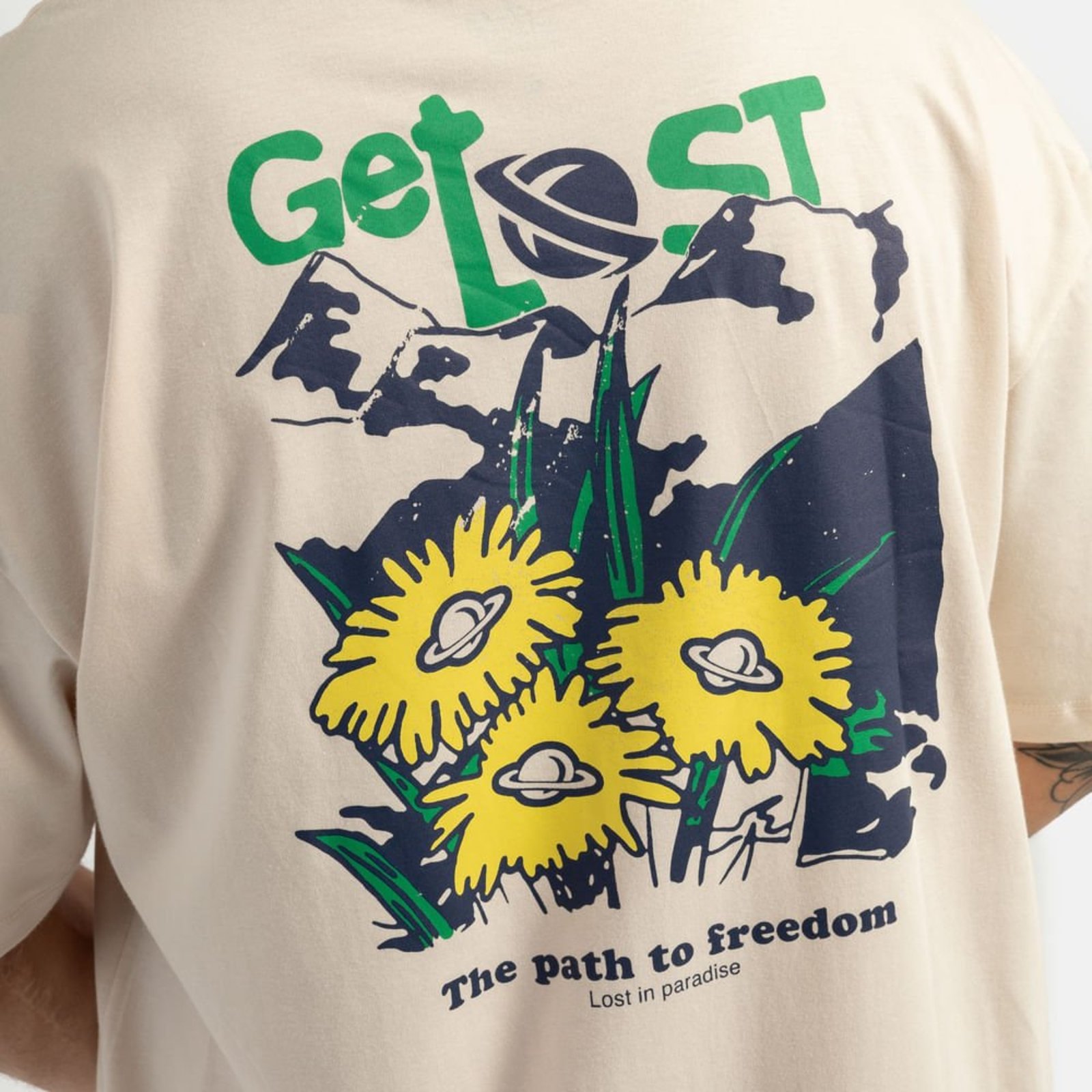 Vista 3 Tshirt Lost The bege Lost bege