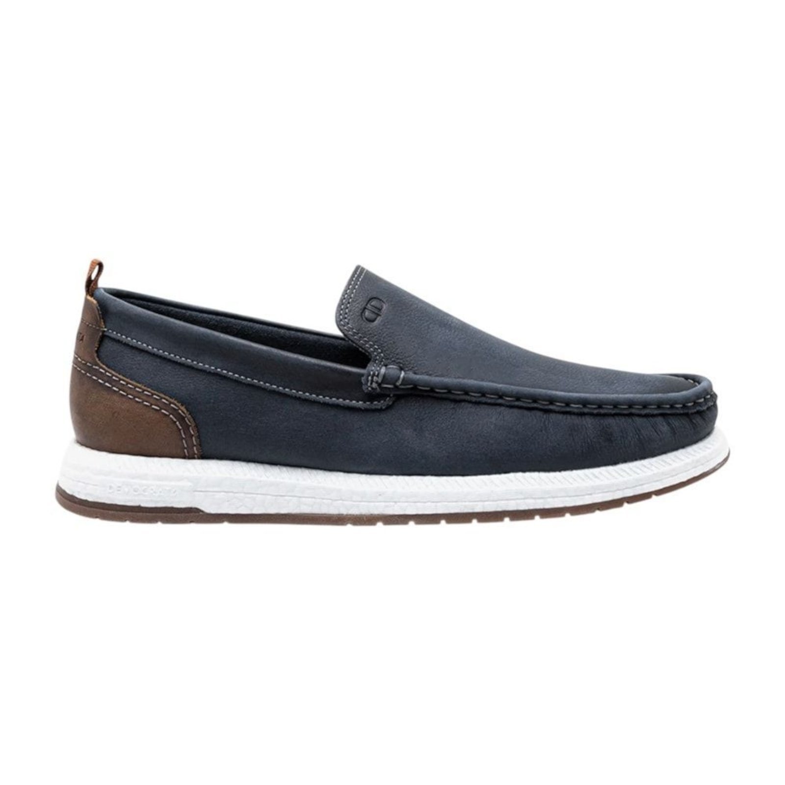 Mocassim Democrata Easy Flop Pulse Masculino - Azul - democrata