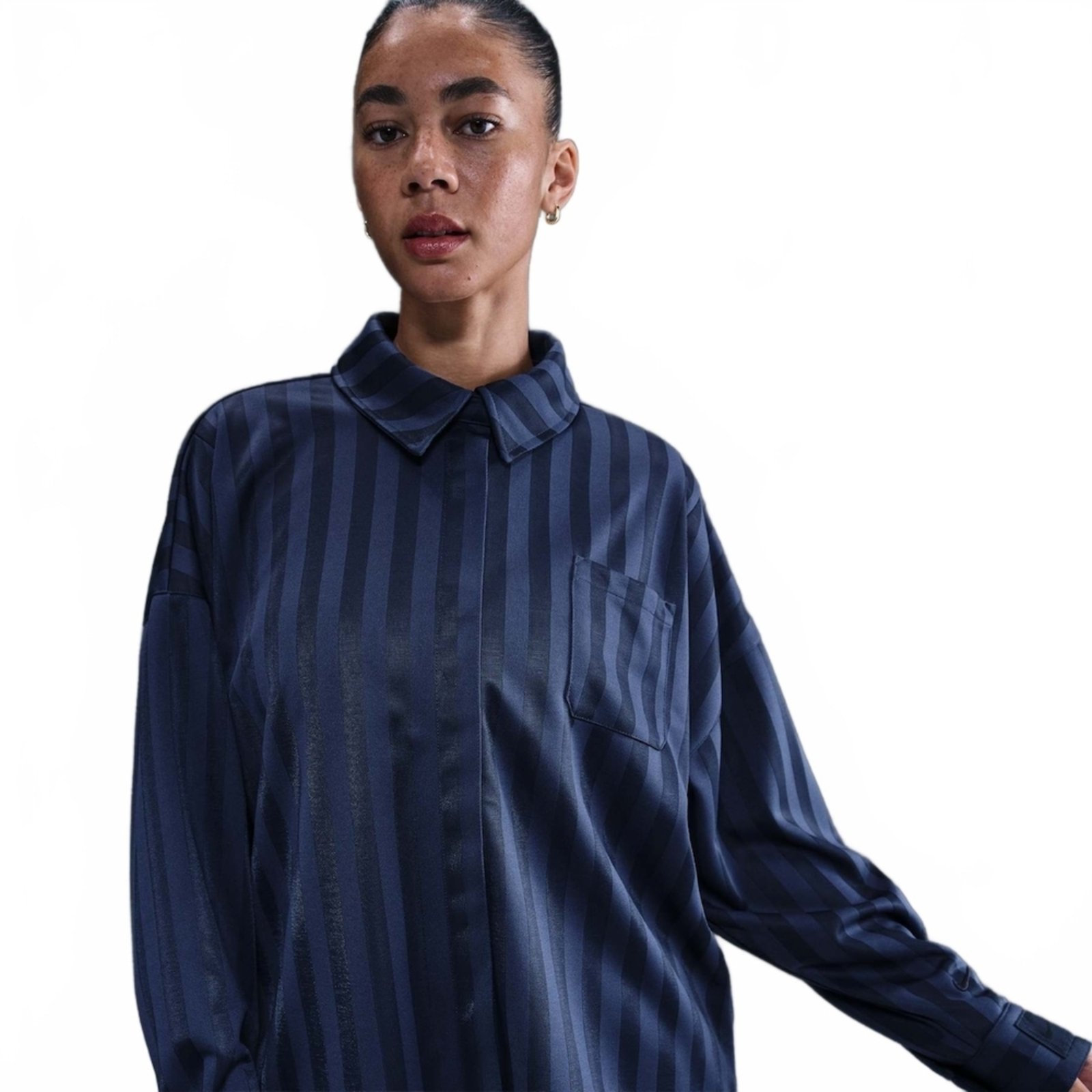 Camisa Nike Sportswear Stripe Feminina