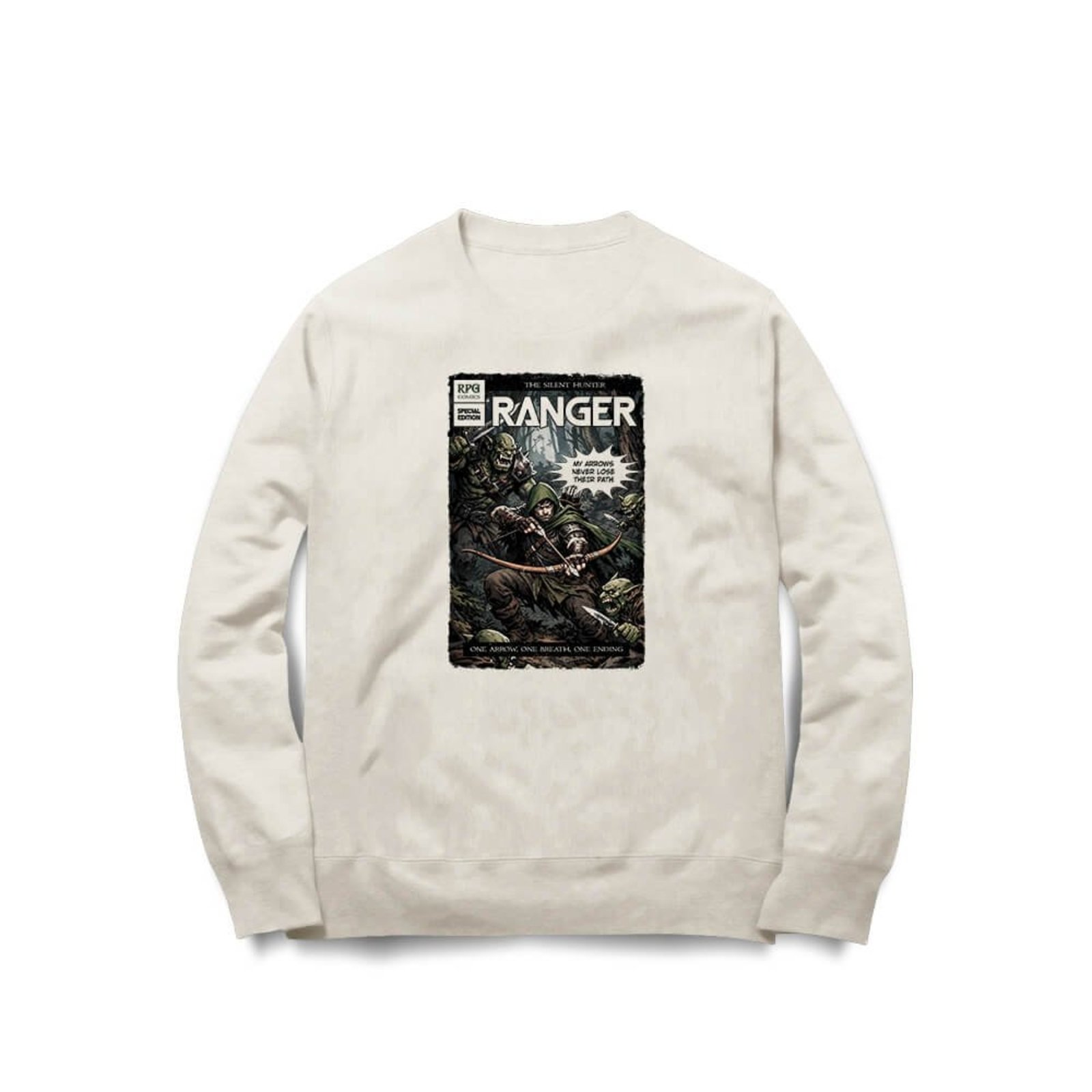 Moletom Ranger Comics - Off White