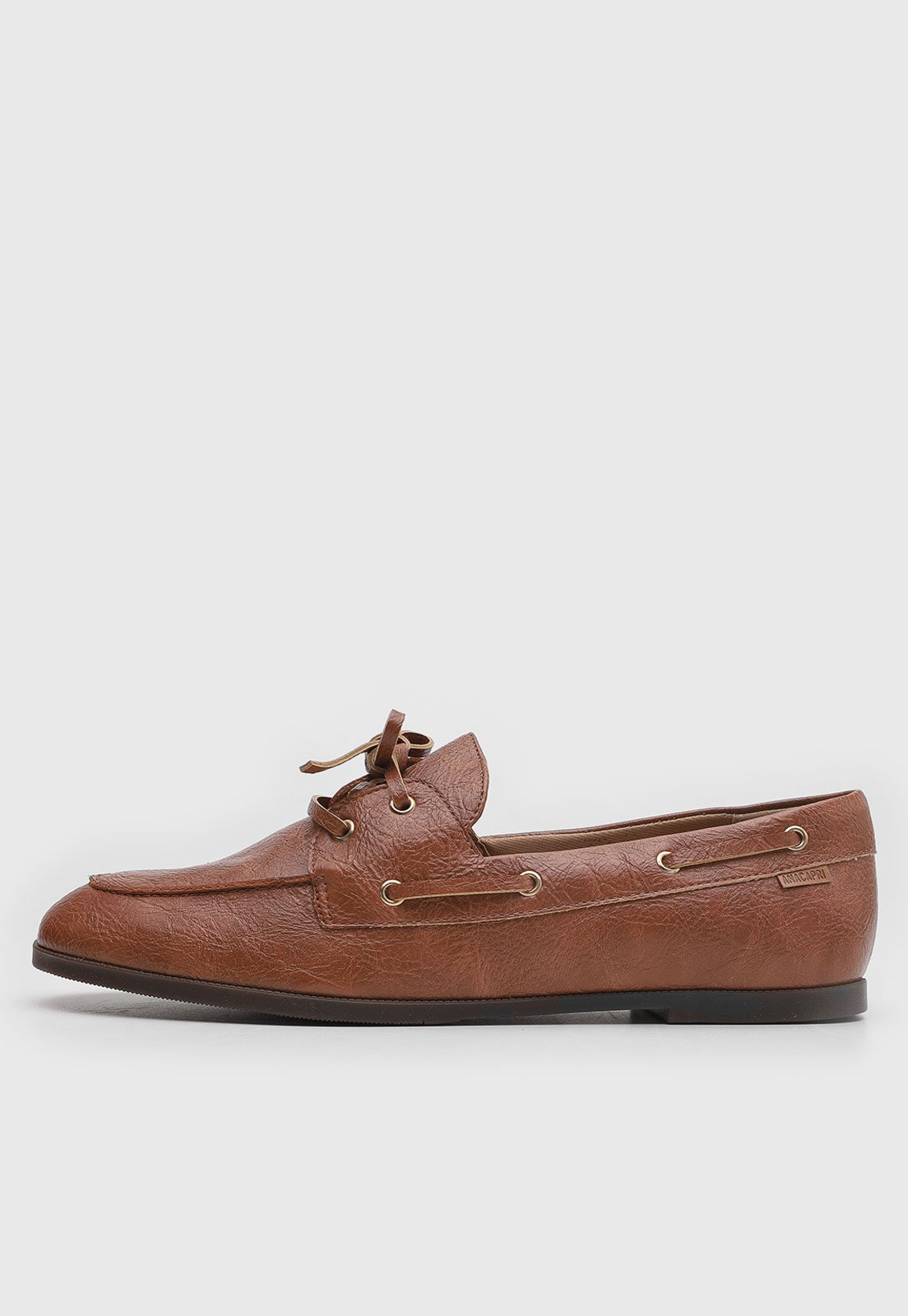 Mocassim Feminino Anacapri Amarração Marrom