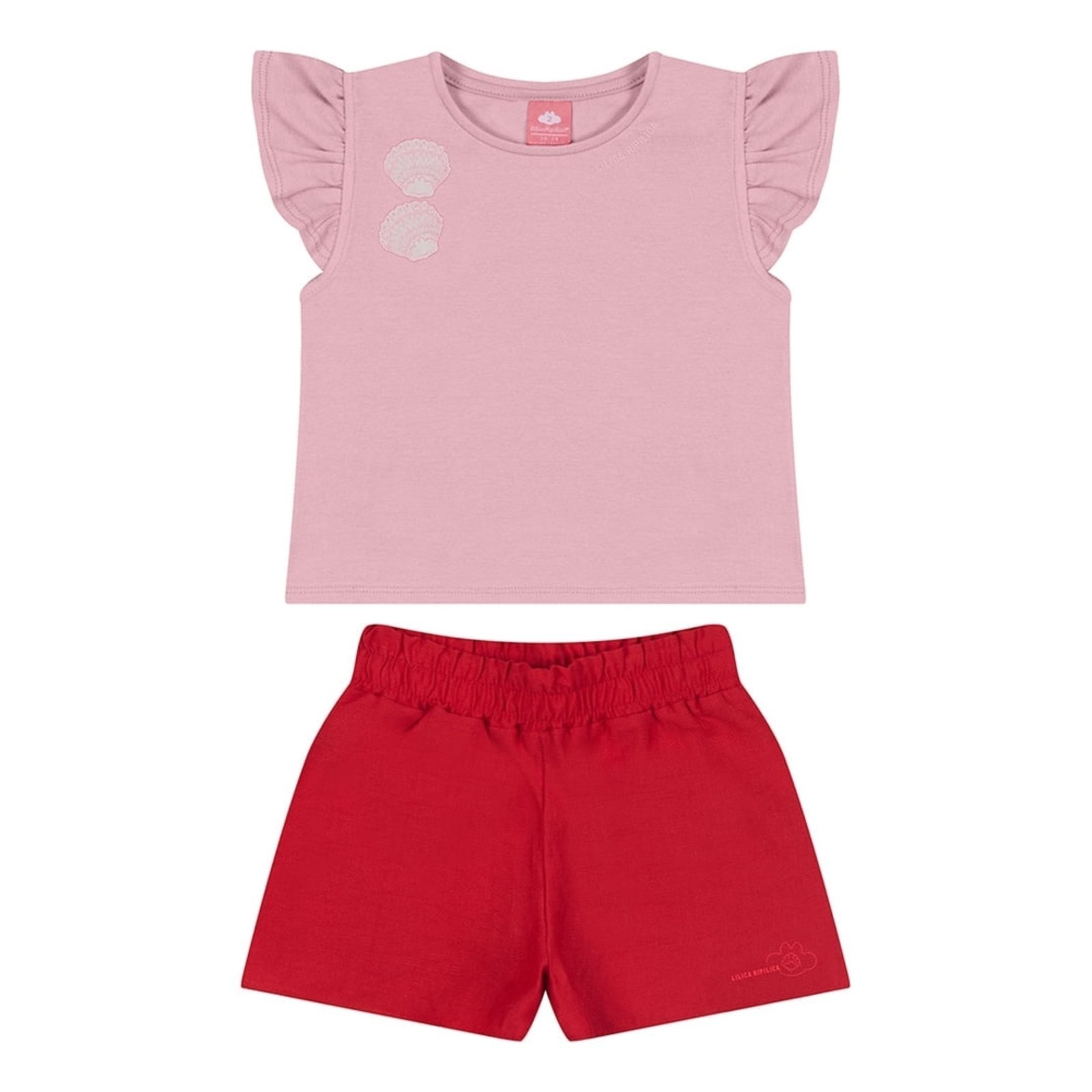 Infantil - Conjunto Curto Feminina Lilica Ripilica