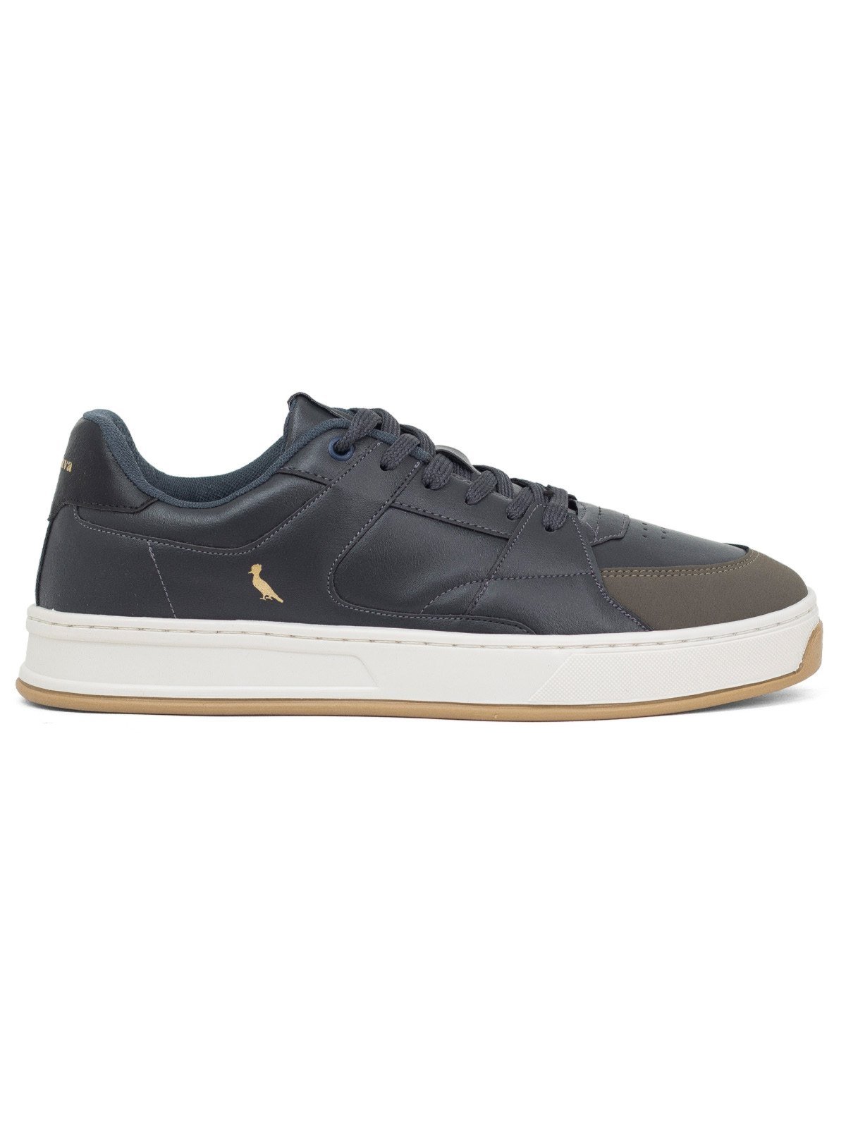 Tênis Masculino Reserva RSV Go Casual Roma Cadarço Confortável Preto Onix