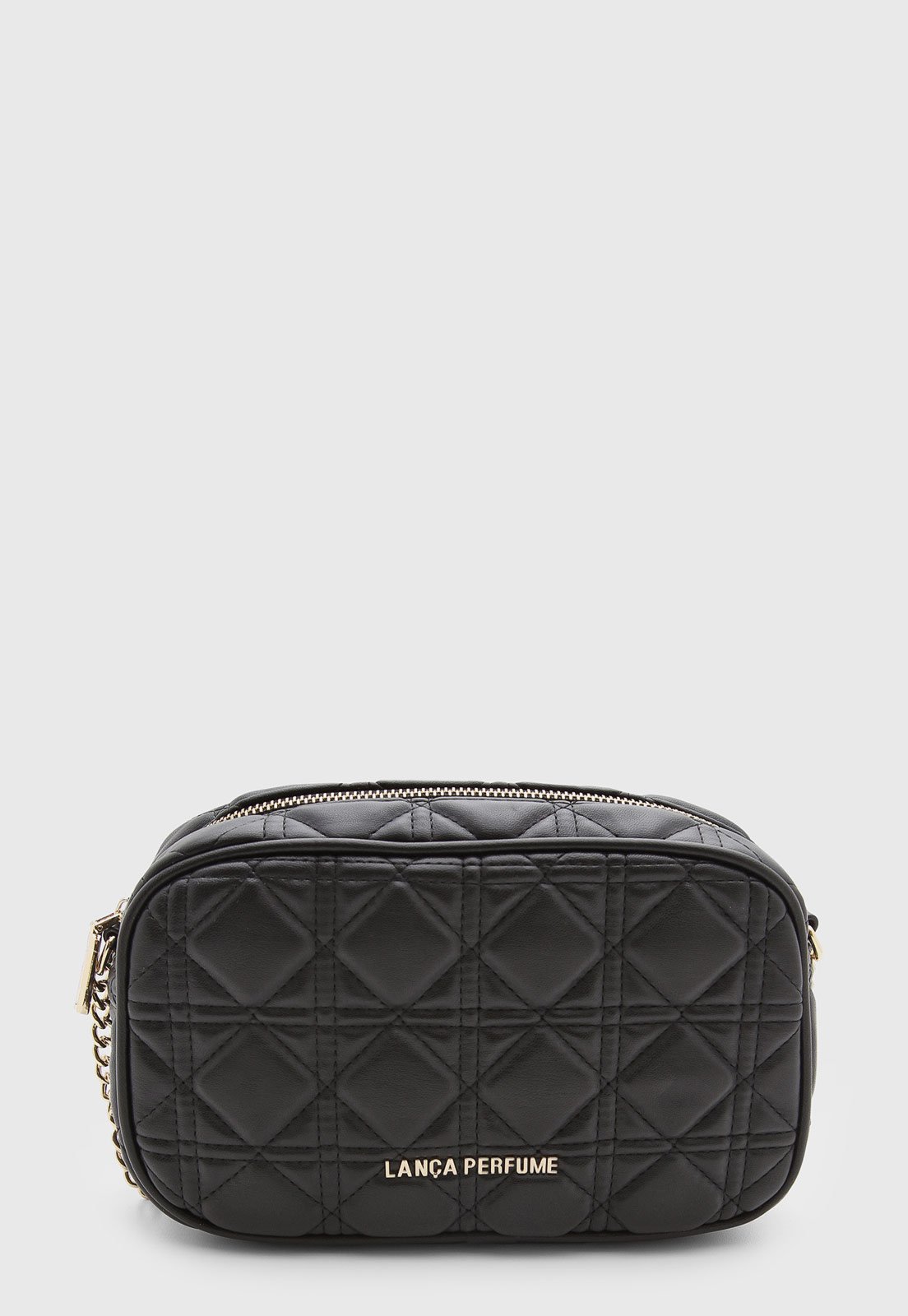 Bolsa Feminina Lança Perfume Matelassê Preta