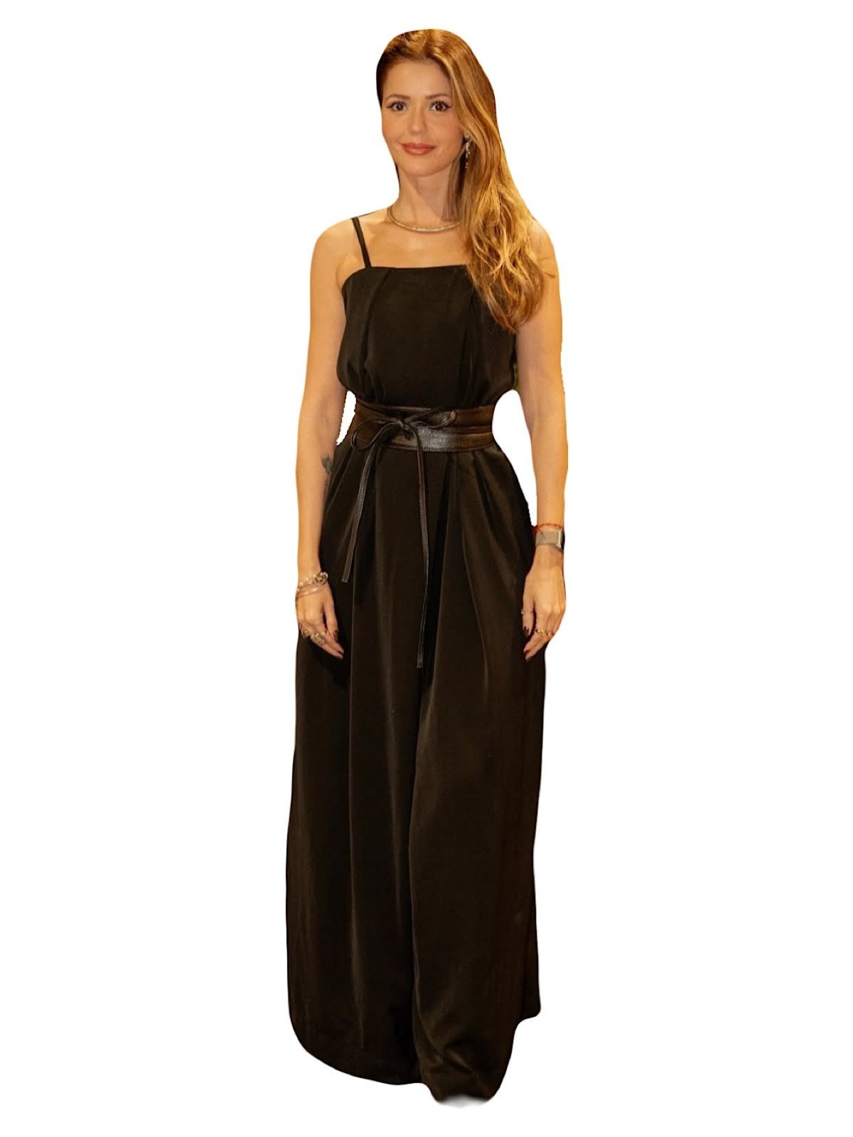 Macacao Miesse Fluido Preto