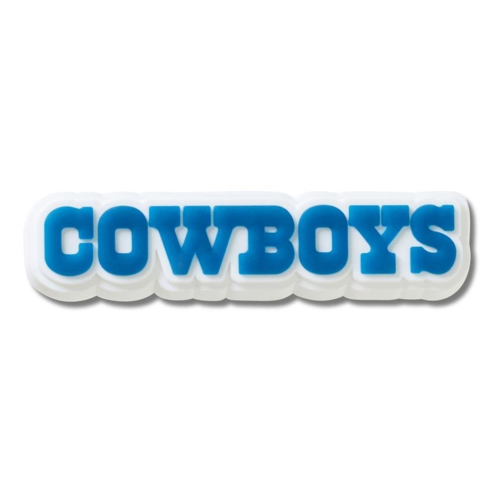 Infantil - Jibbitz™ NFL Dallas Cowboys Logo Único Branco